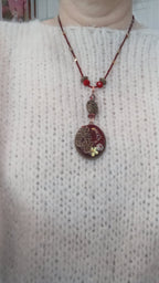 Collier Chat magicien