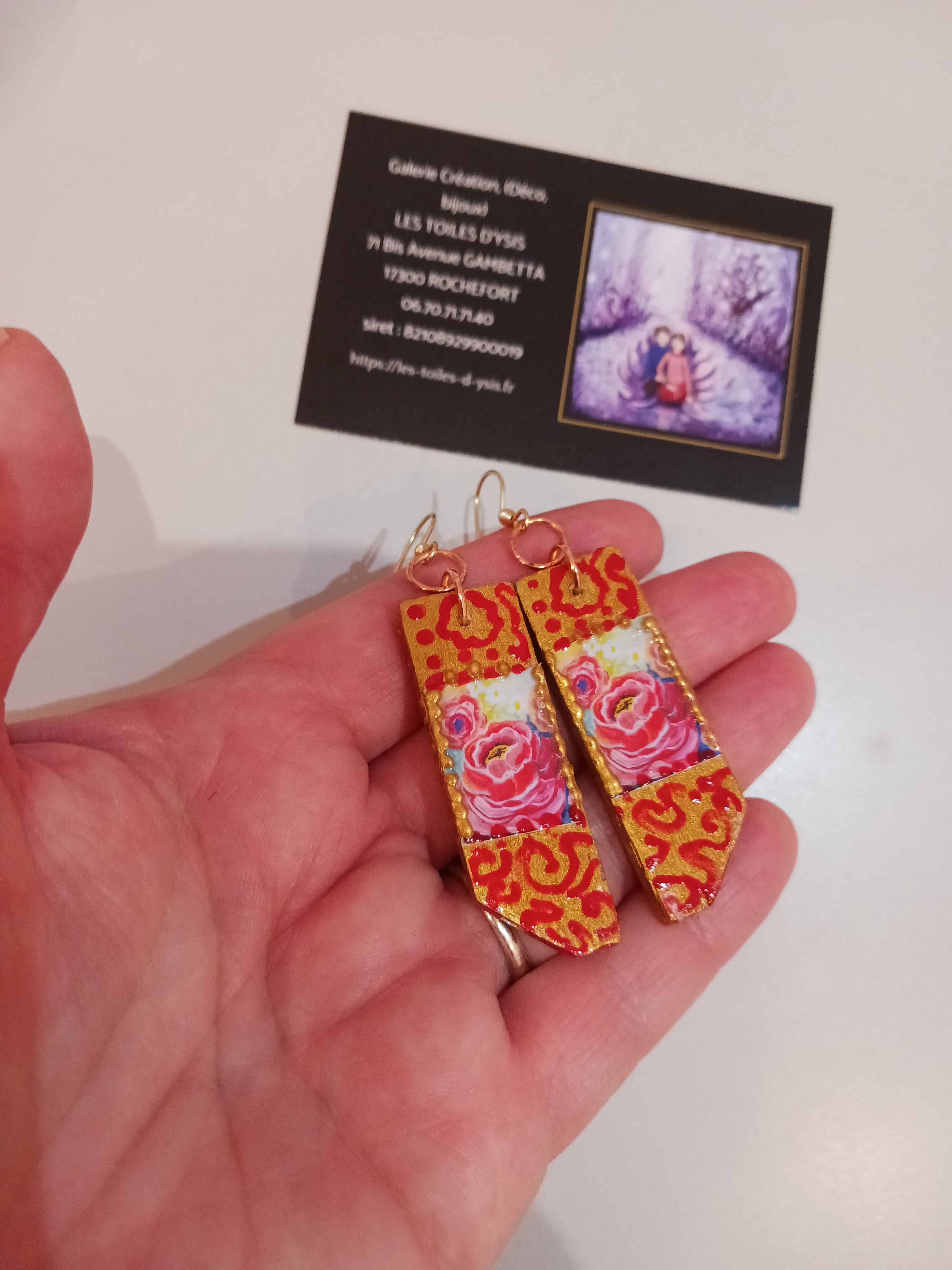 Boucles rose