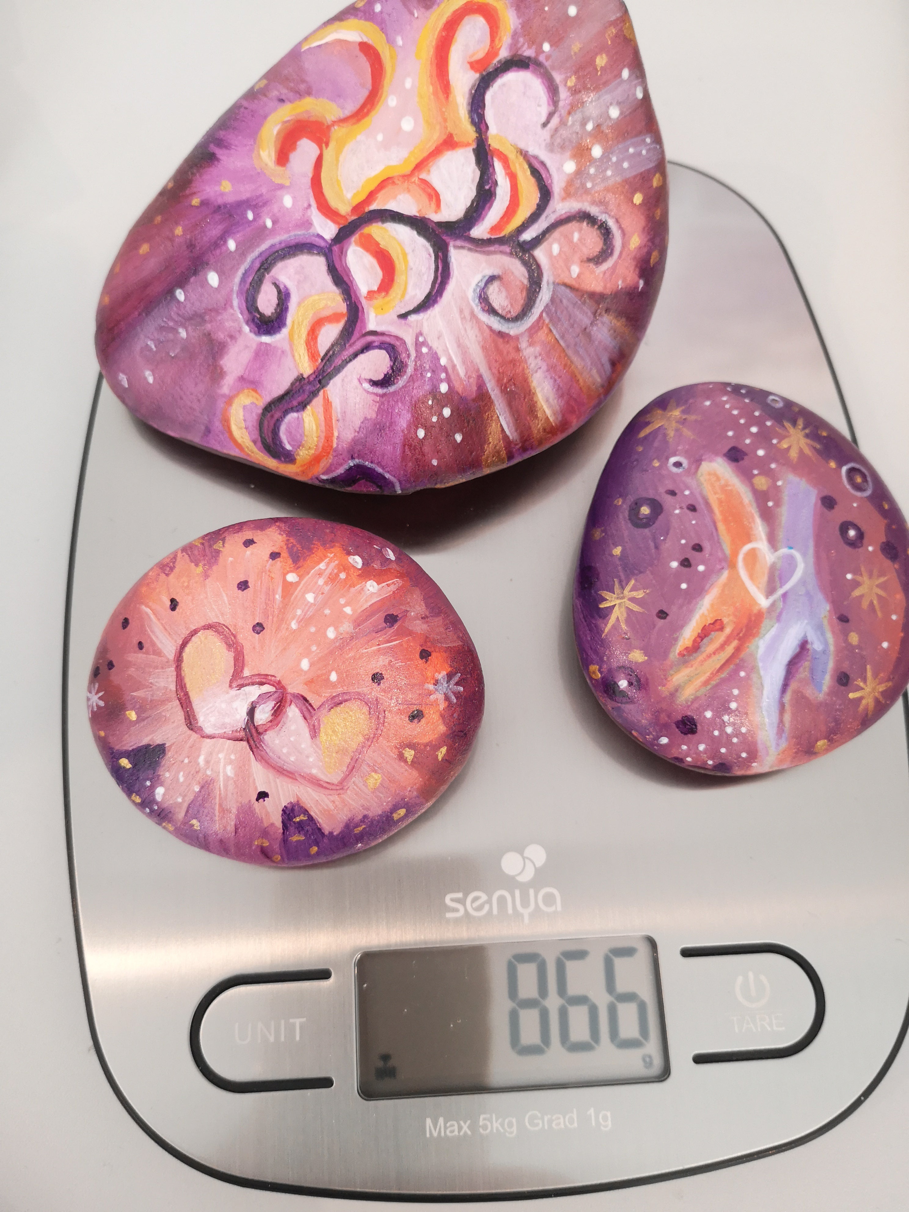Trio flammes jumelles