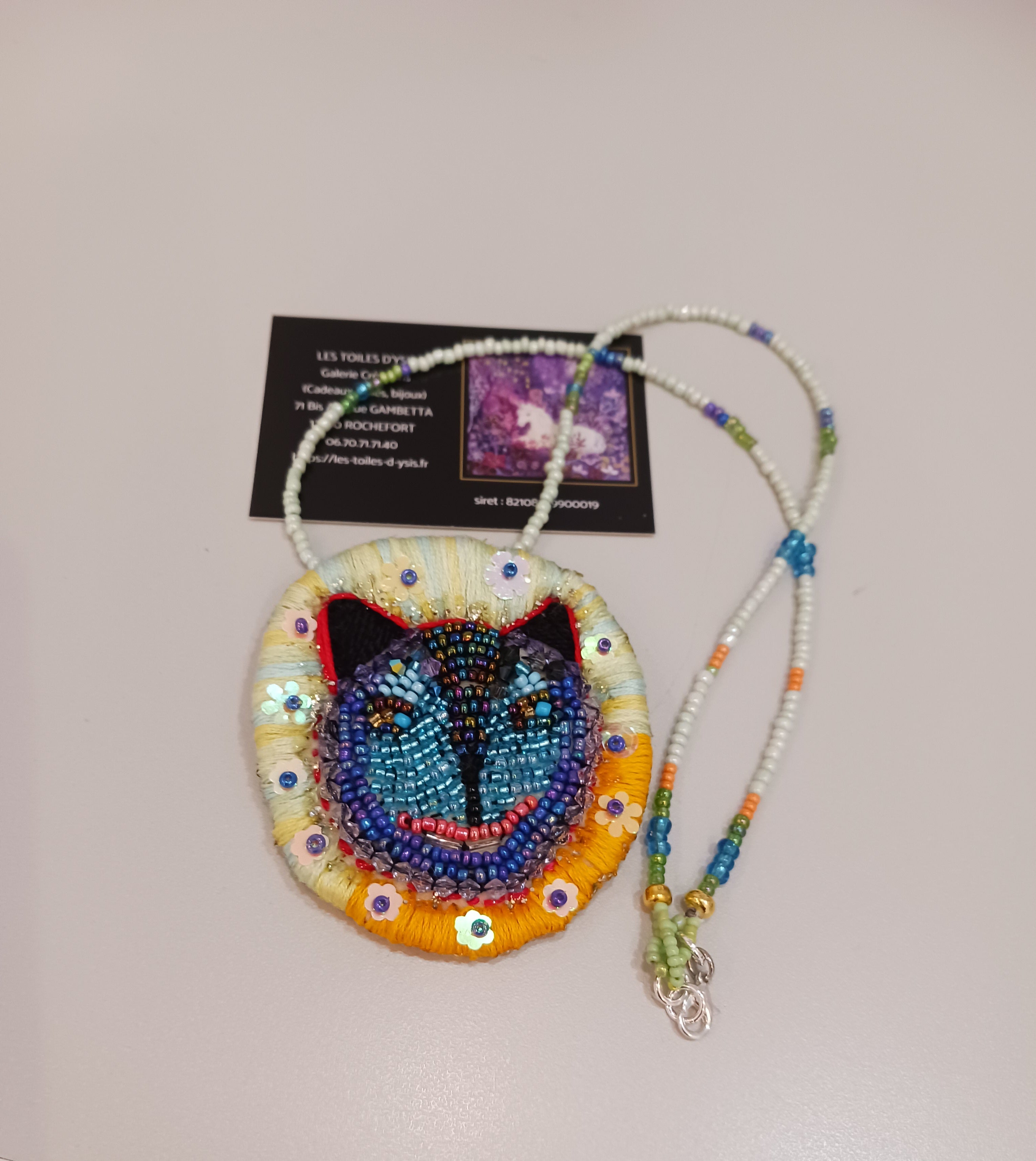 Collier Totem Félin