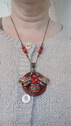 Collier Papillon de nuit Royal