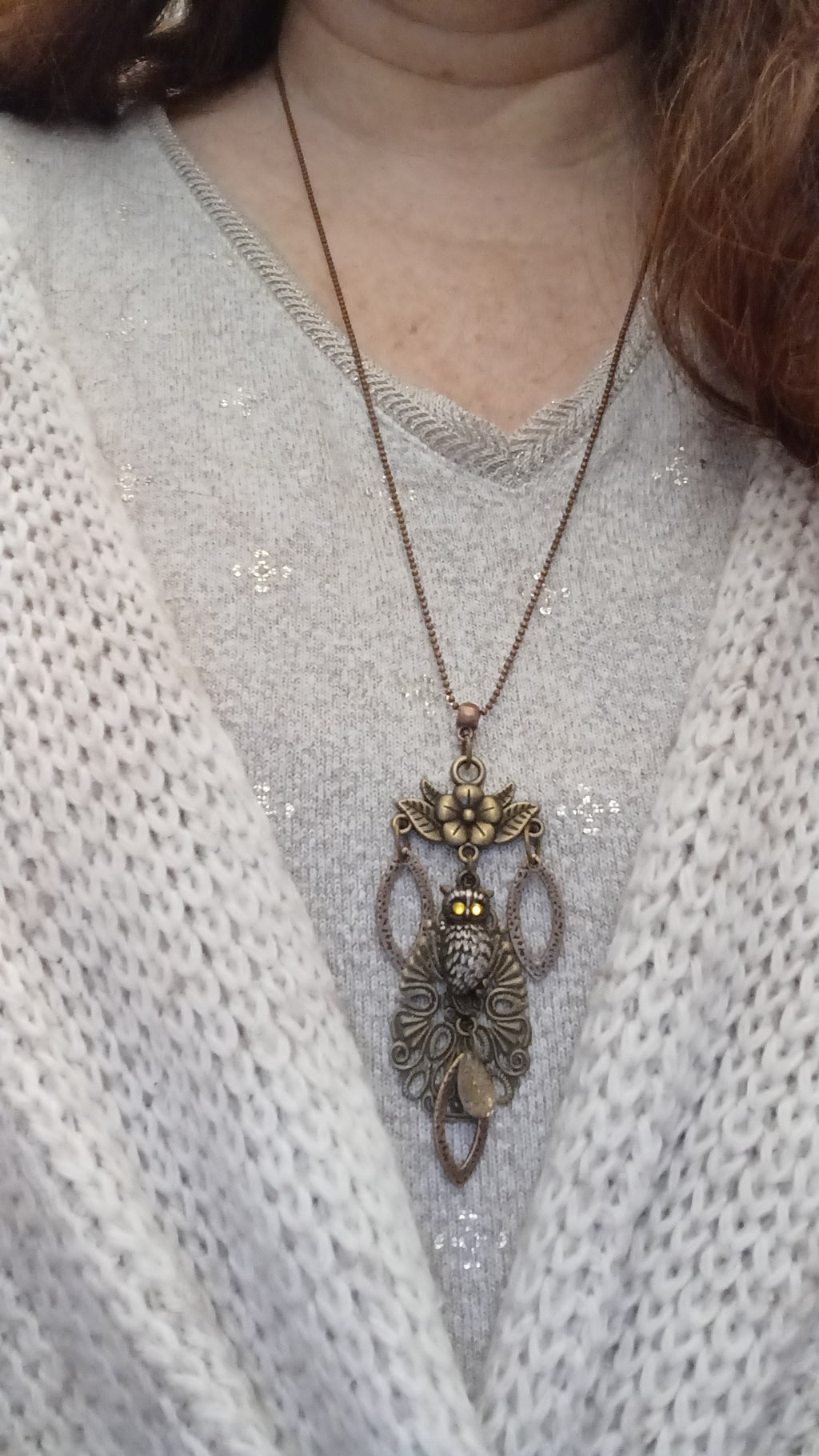 Collier Le chant du Grand Duc