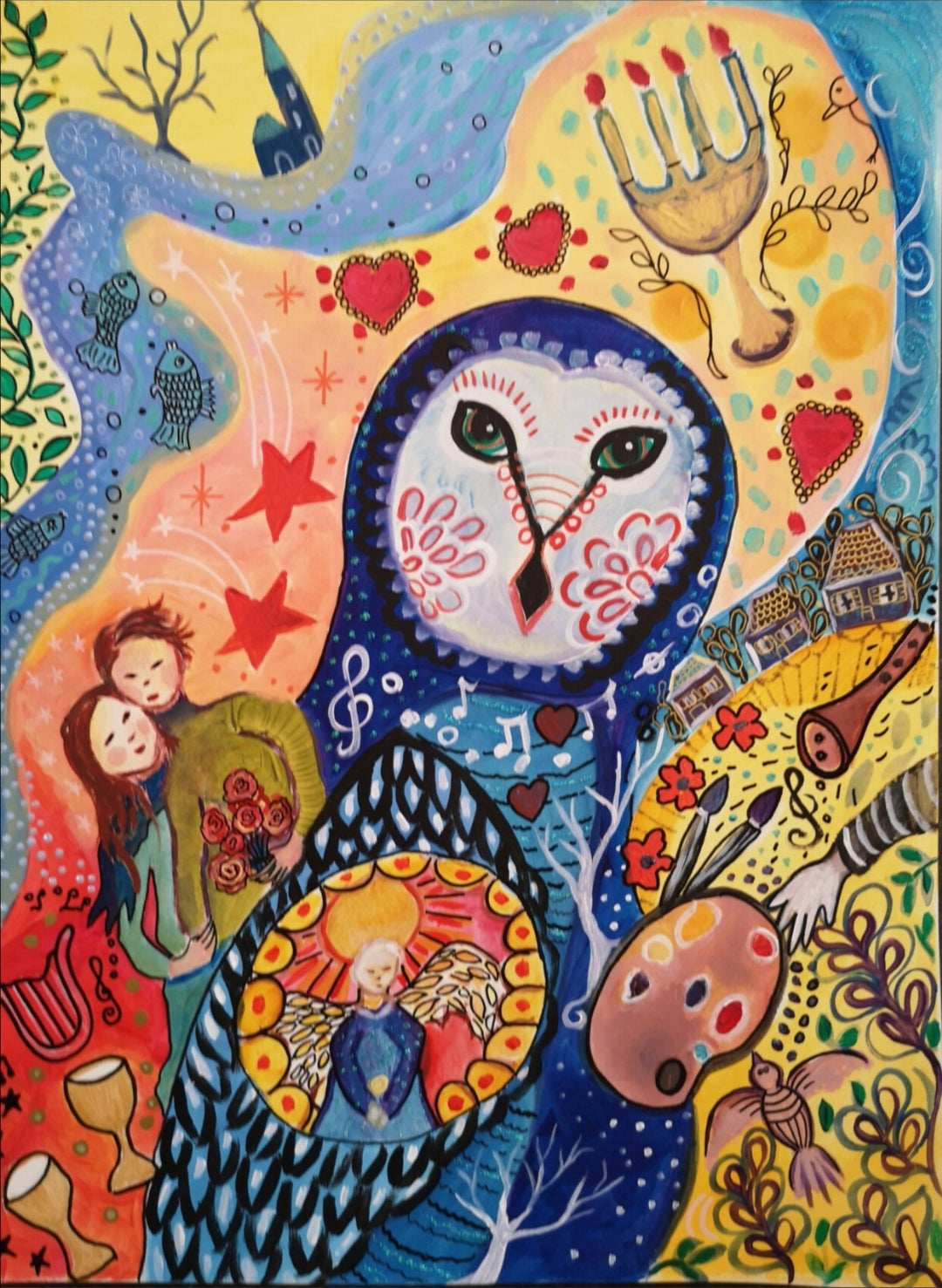 Les amoureux de Chagall