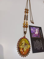 Collier Un papillon fait le printemps