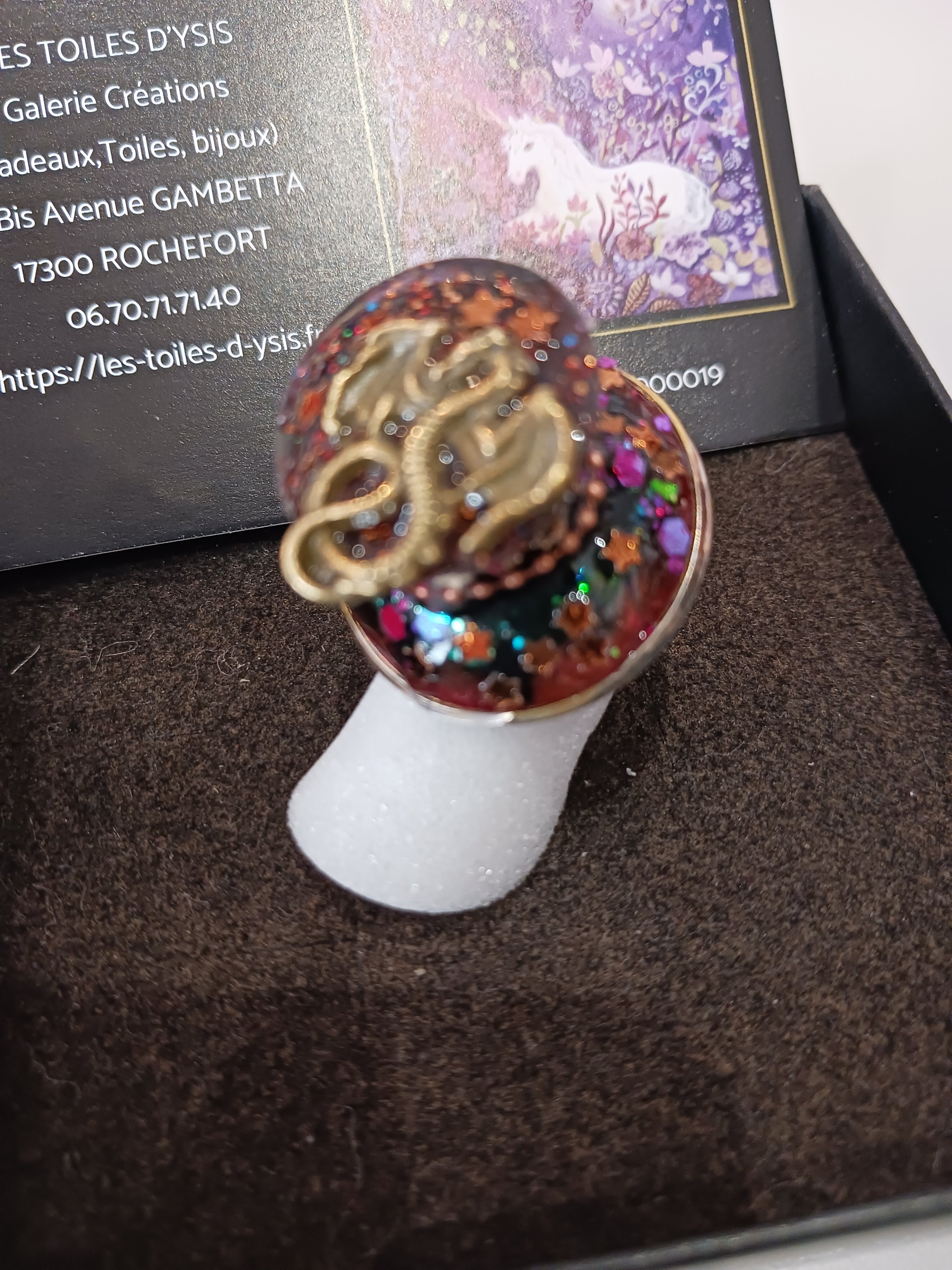Bague Game of Dragon
