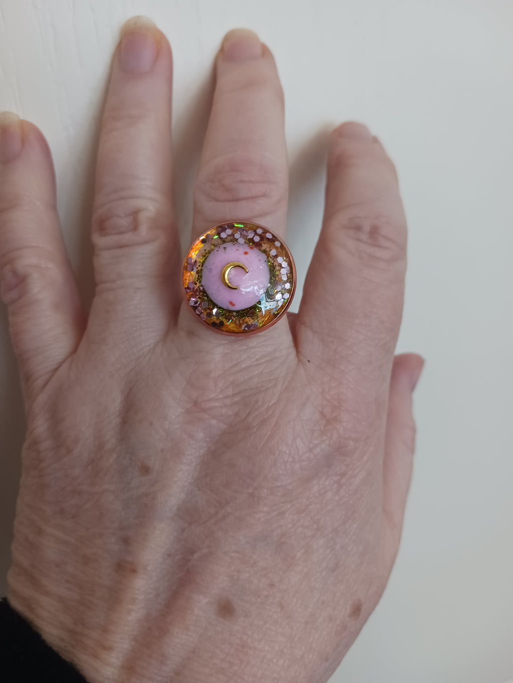 Bague "Attraction Lunaire"