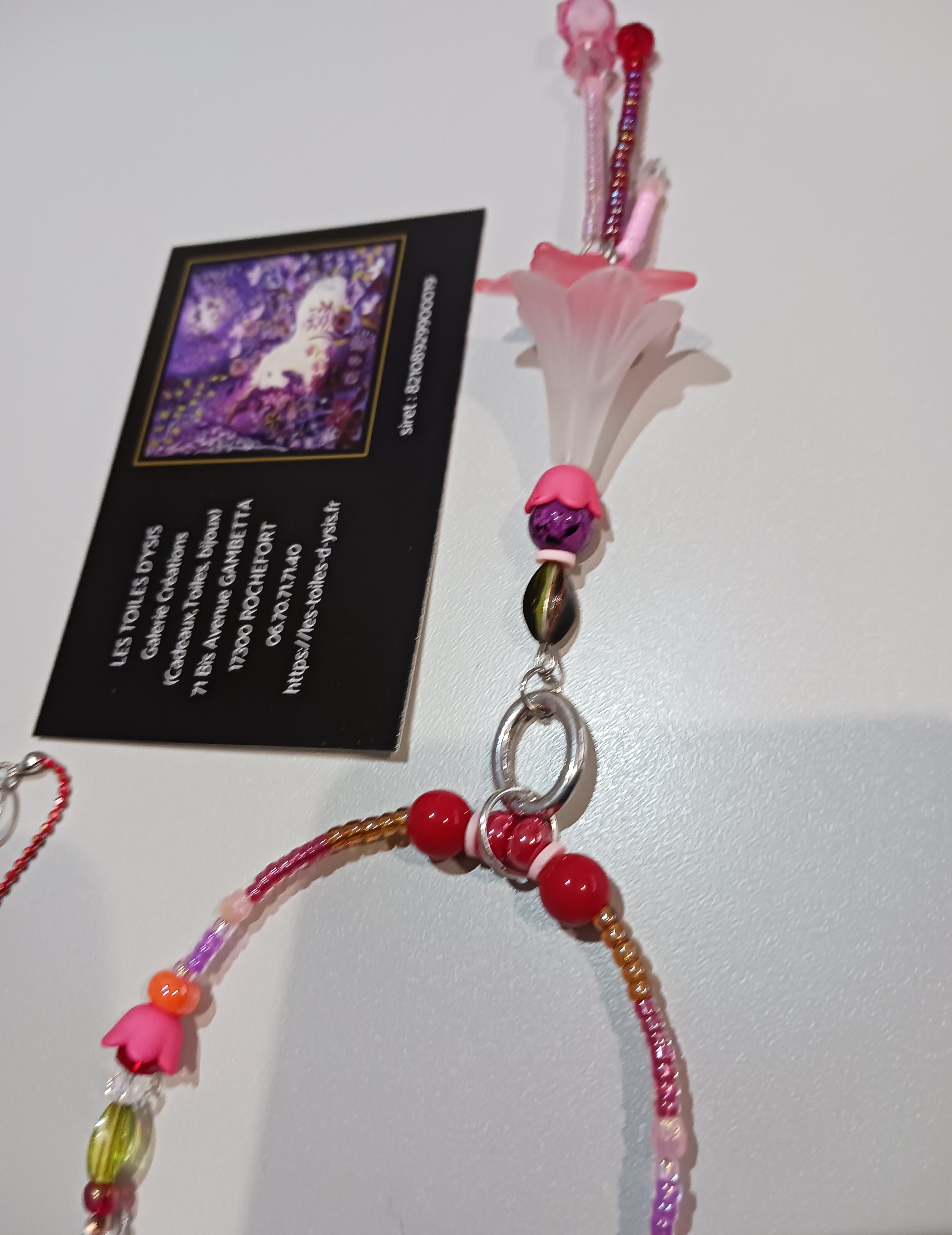 Collier multi fleurs 🌸 🌸 🌸 🌸