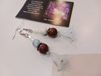 Boucles bleu et chocolat