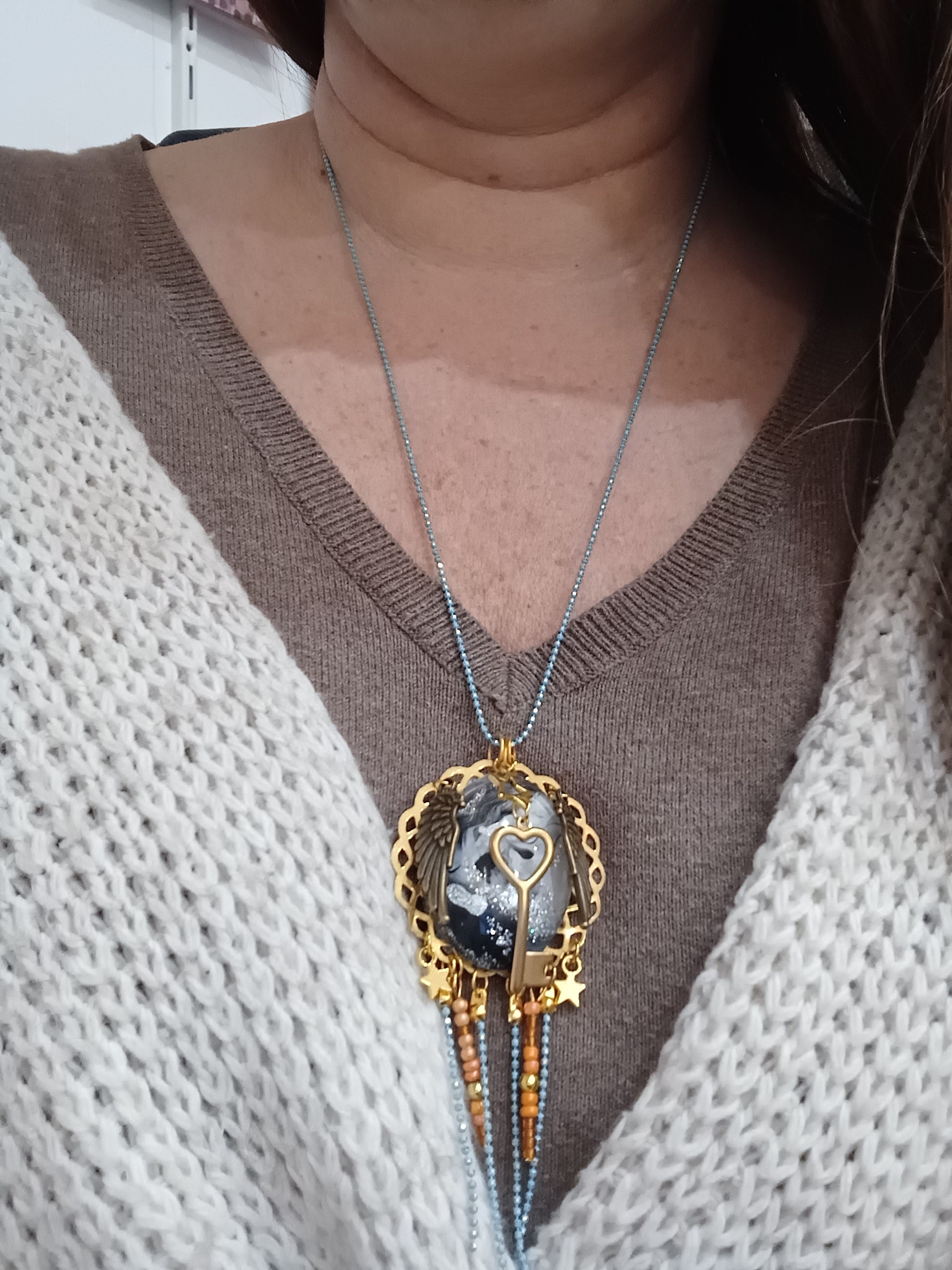 Collier les ailes du Destin