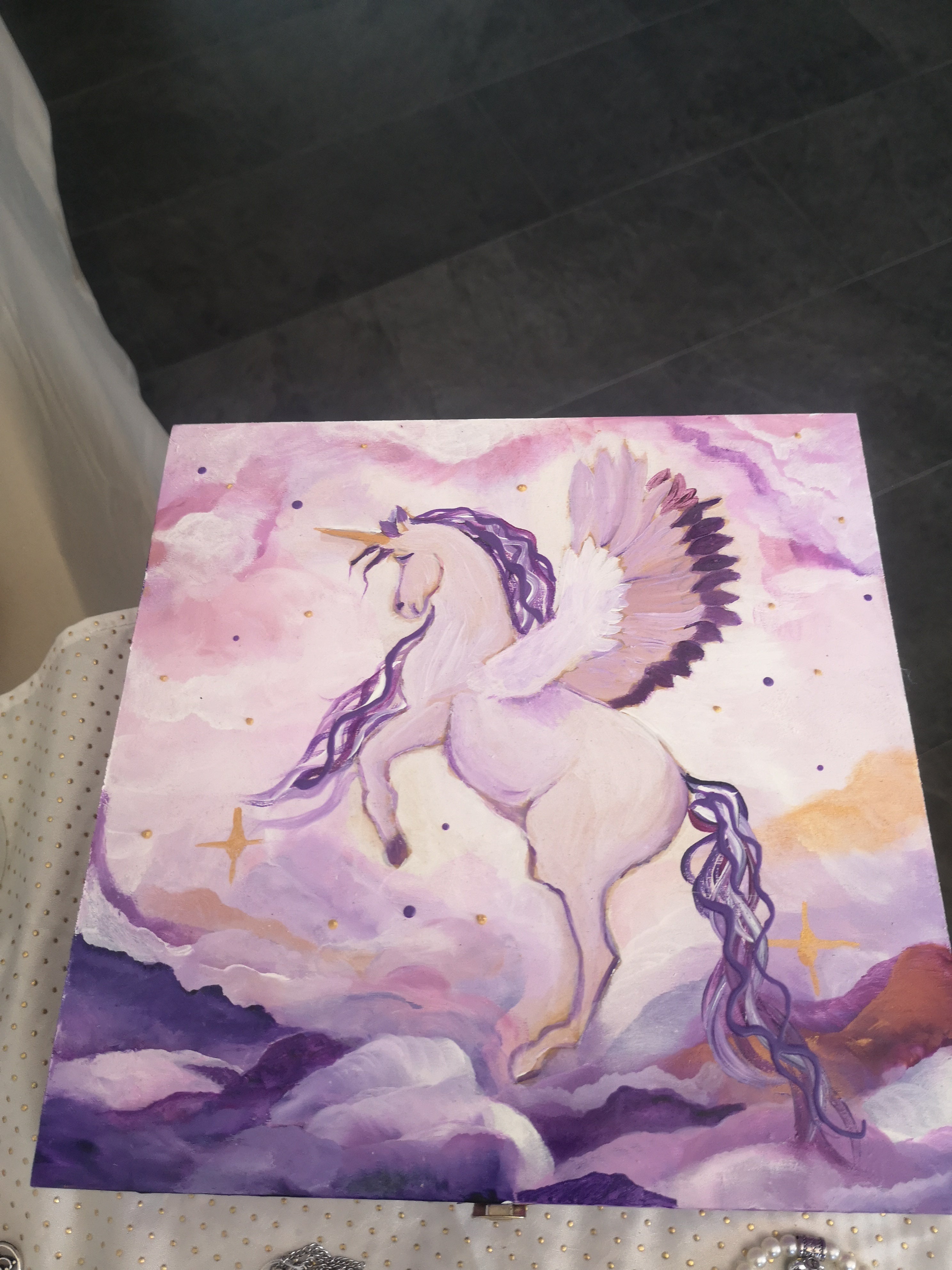 Boîte féérique Licorne