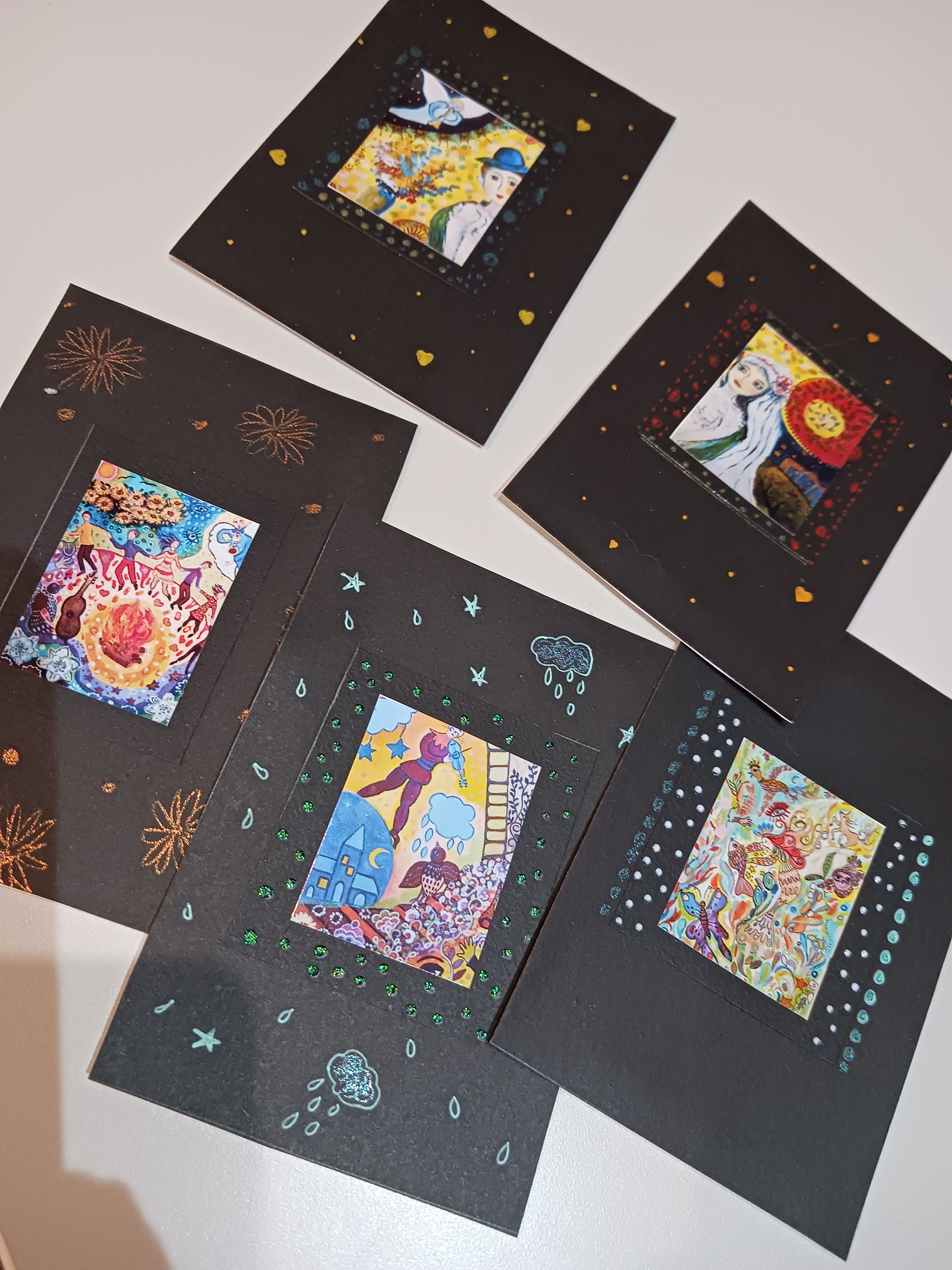 Lot de cartes Inspiration Chagall