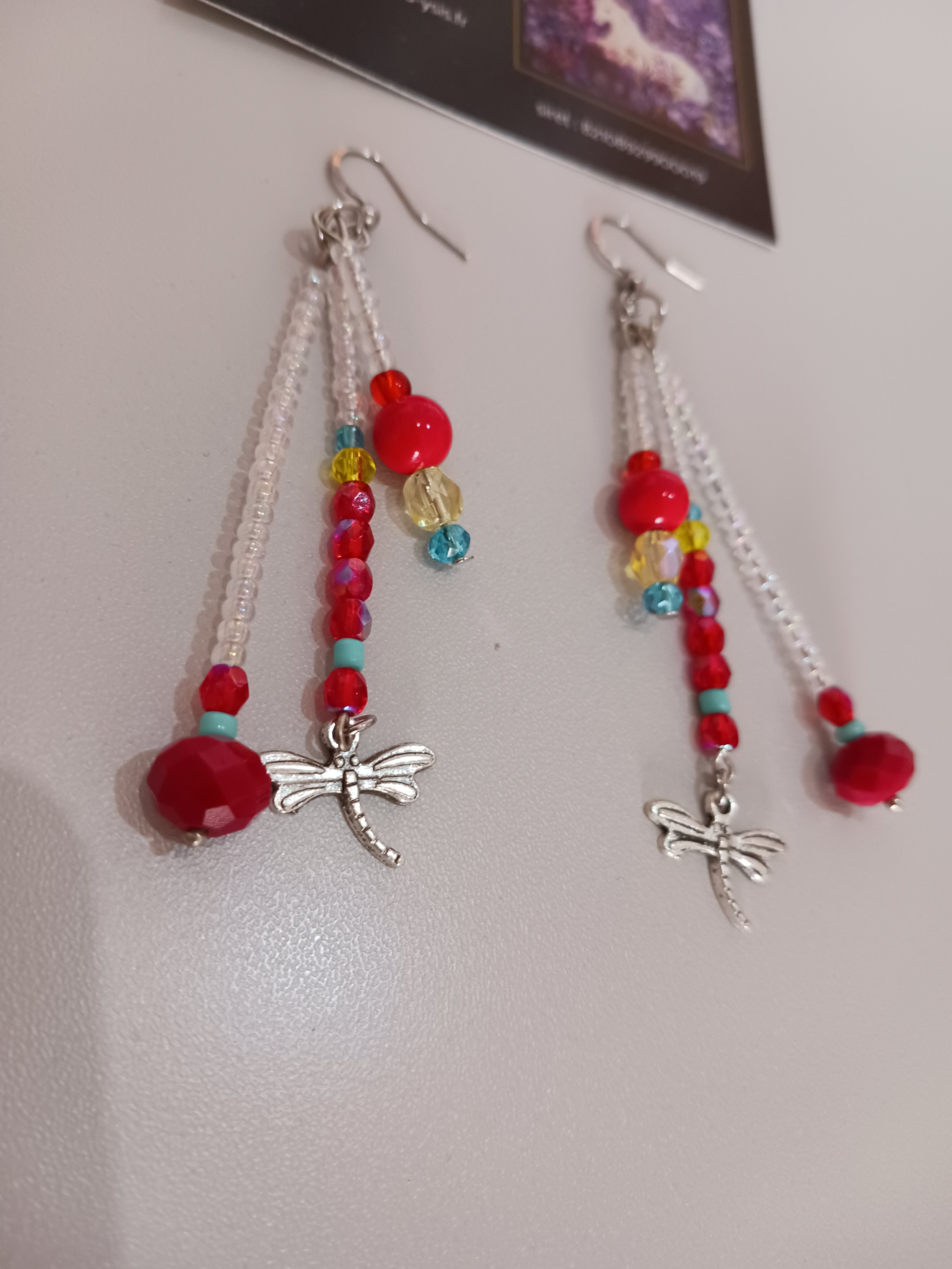 Boucles "Libellules"