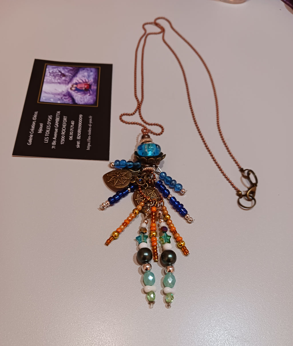 Sautoir Amour Boho Gri-gri Reservé G