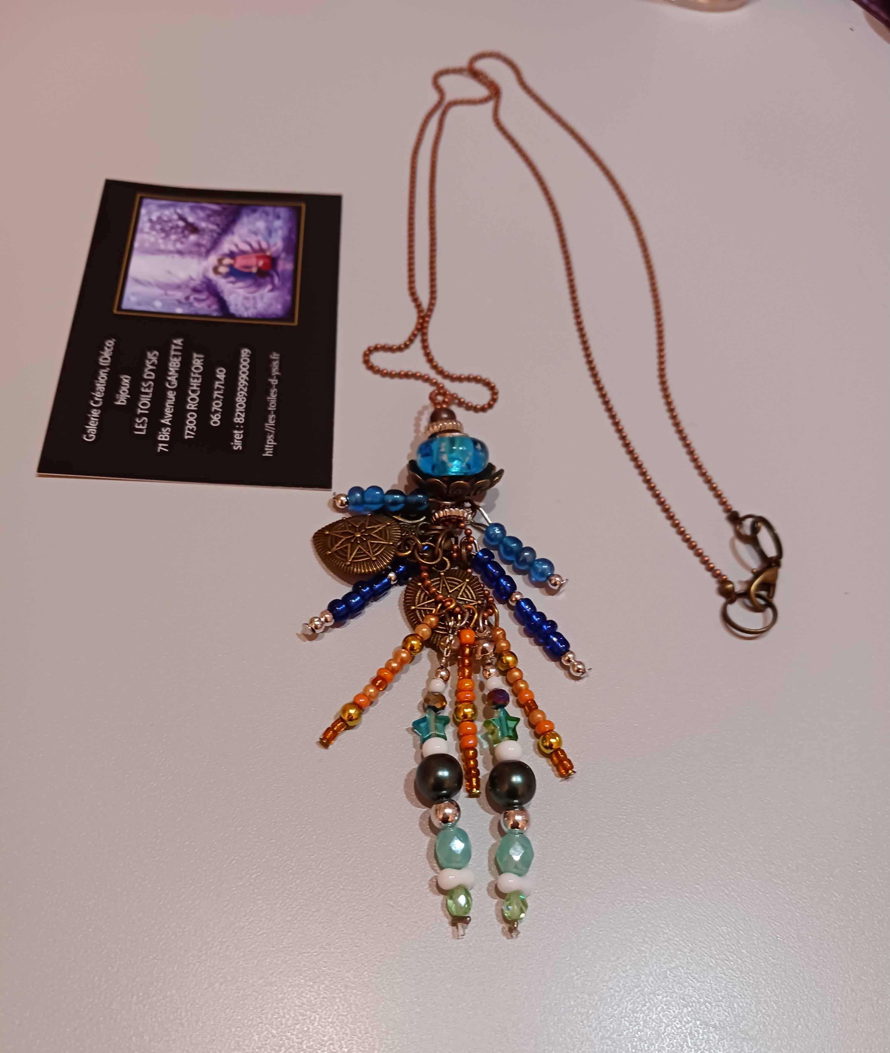 Sautoir Amour Boho Gri-gri Reservé G