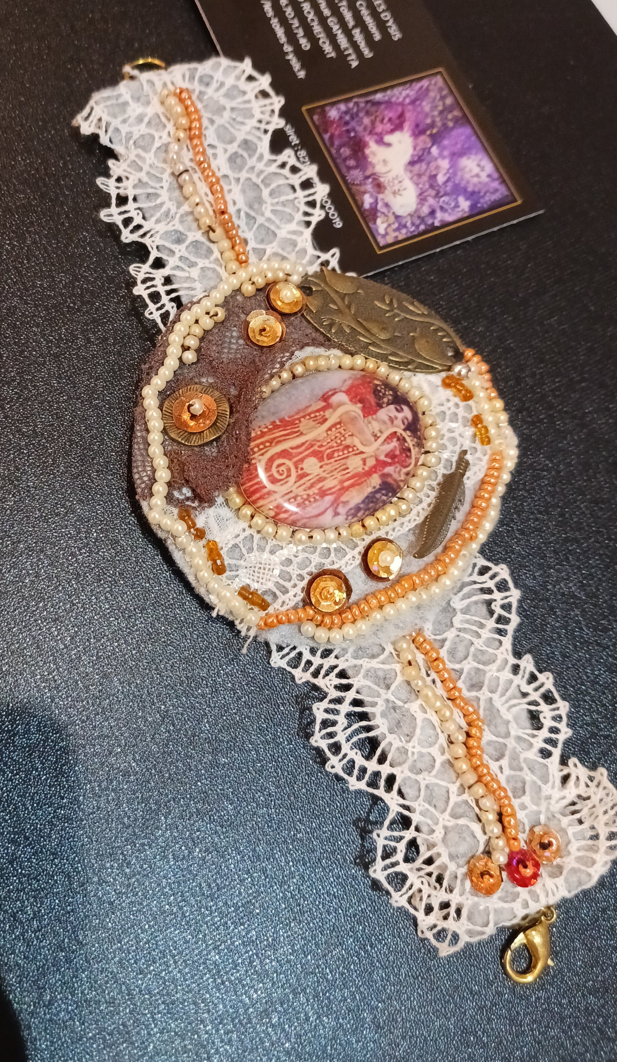 Manchette Hygieia de Gustave Klimt