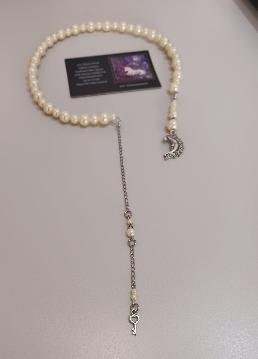 Collier Lune poétique