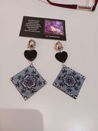 Boucles fleurs et cœurs