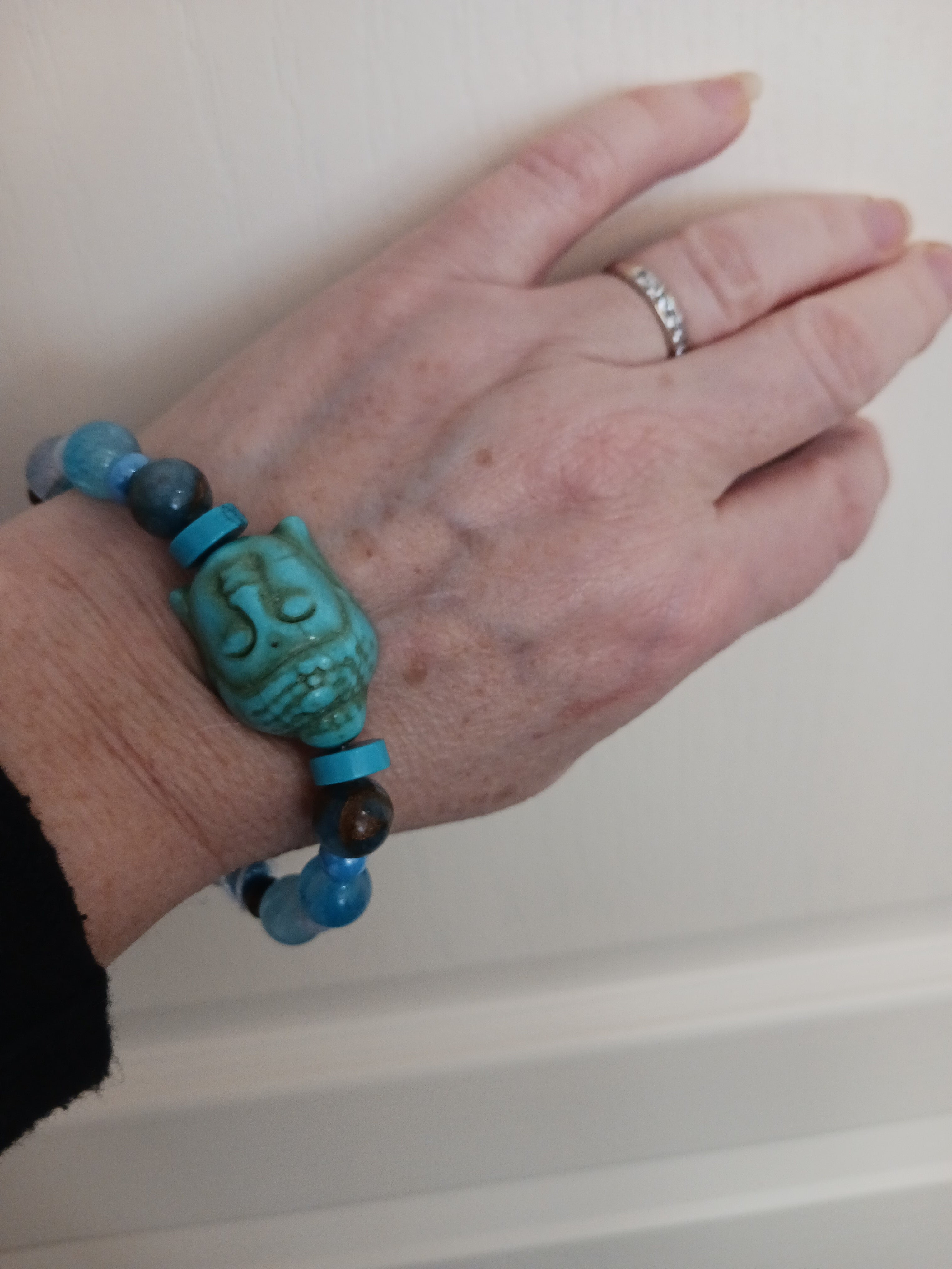 Bracelet "bleue zen"