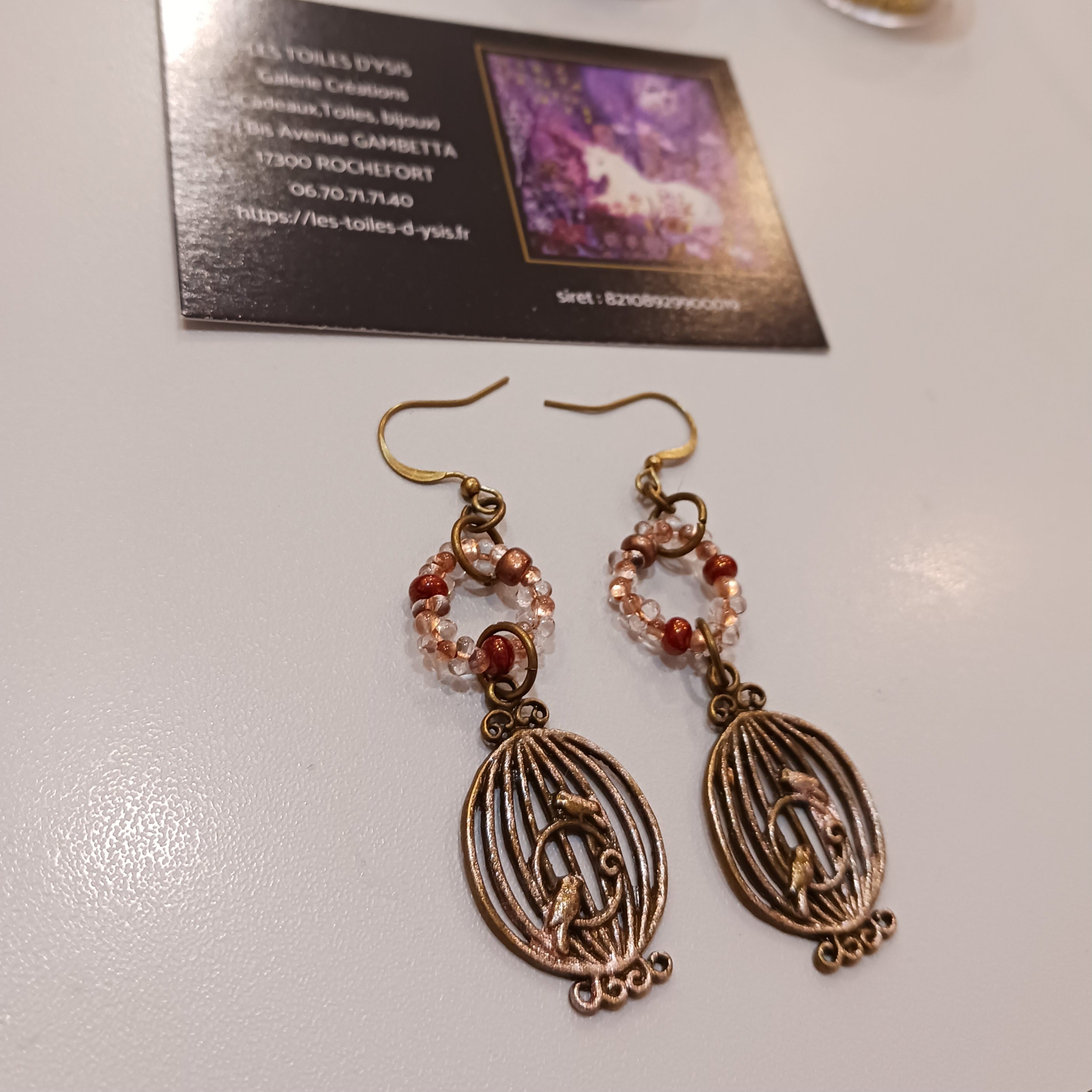 Boucles Cages aux oiseaux