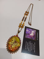 Collier Un papillon fait le printemps