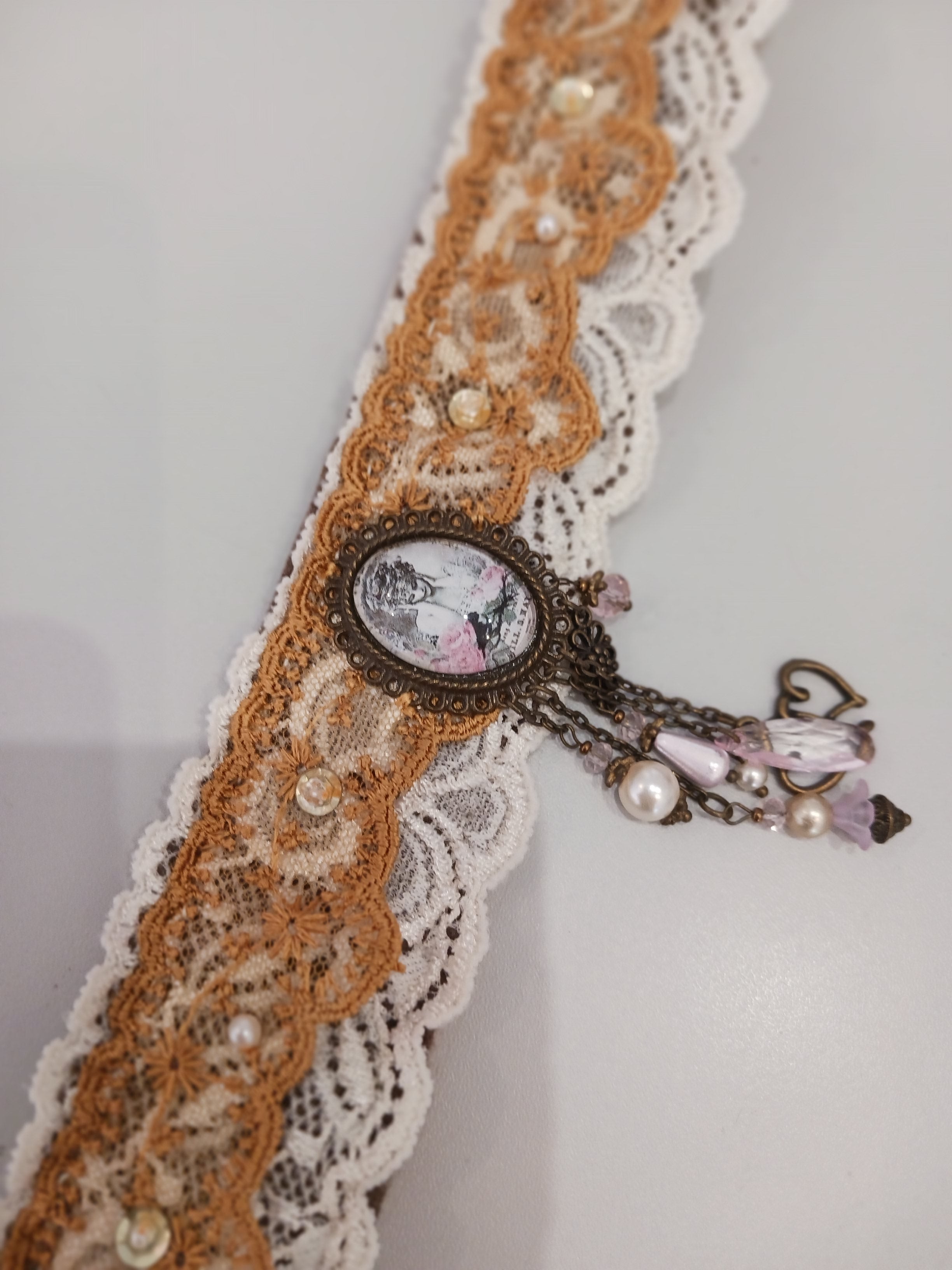 Collier de cou romantique