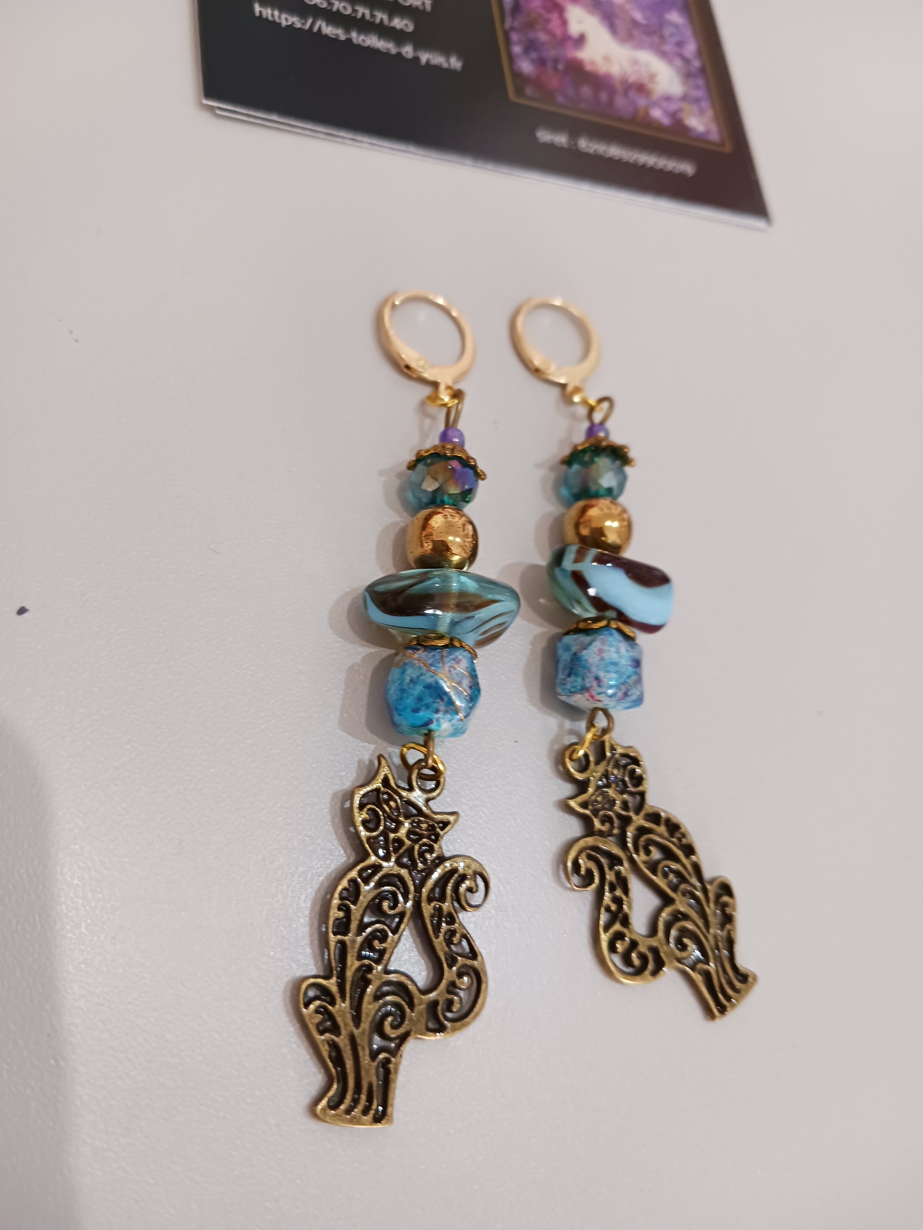Boucles"Chat copain"