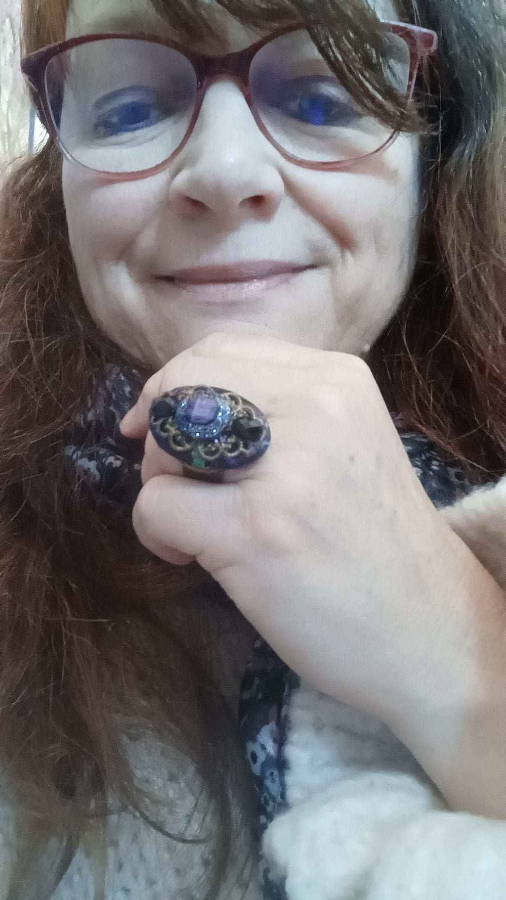 Bague Arsenic et veilles dentelles
