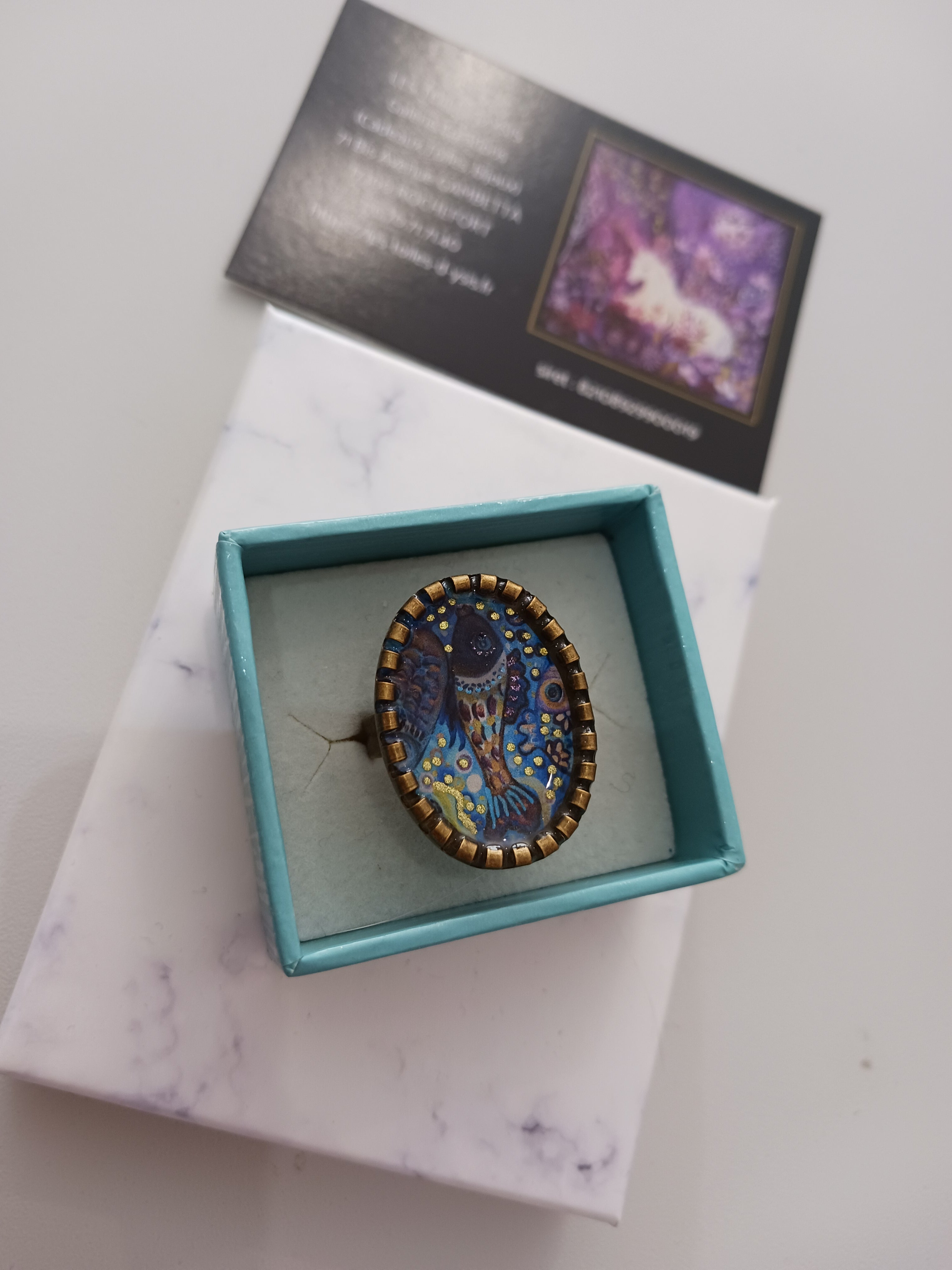 Bague "Dans les flots"