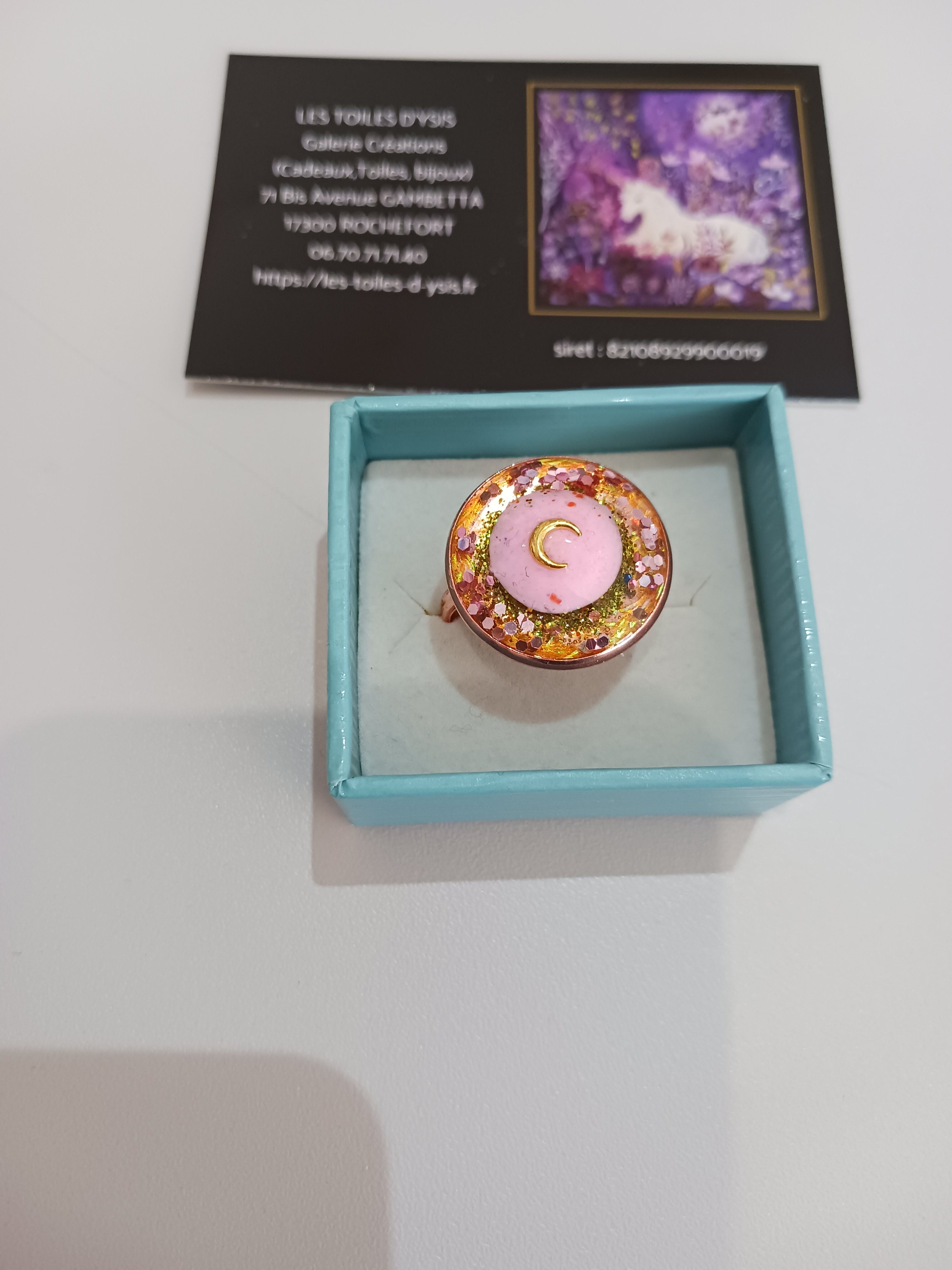 Bague "Attraction Lunaire"