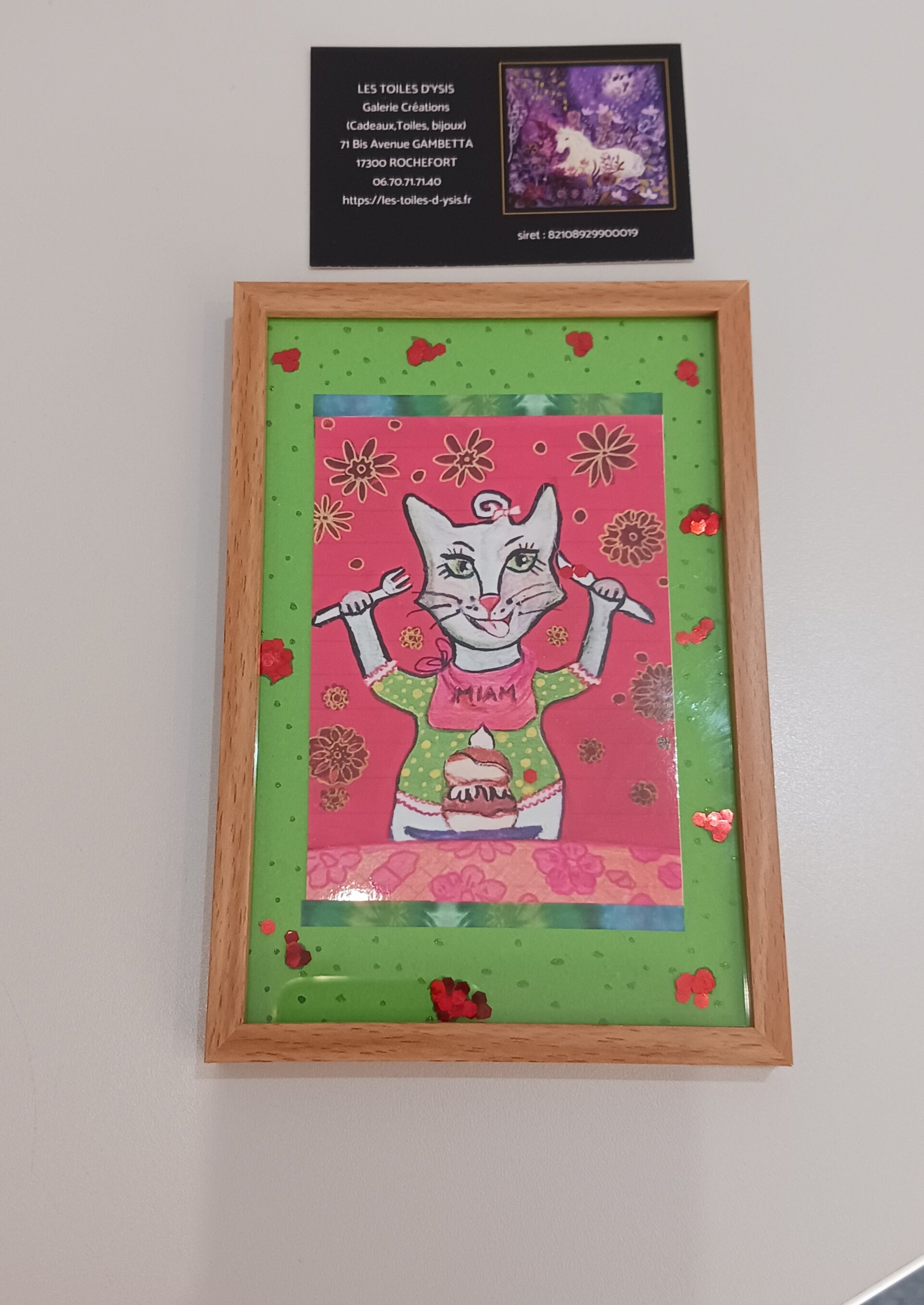 Petit cadre "Gourmande"