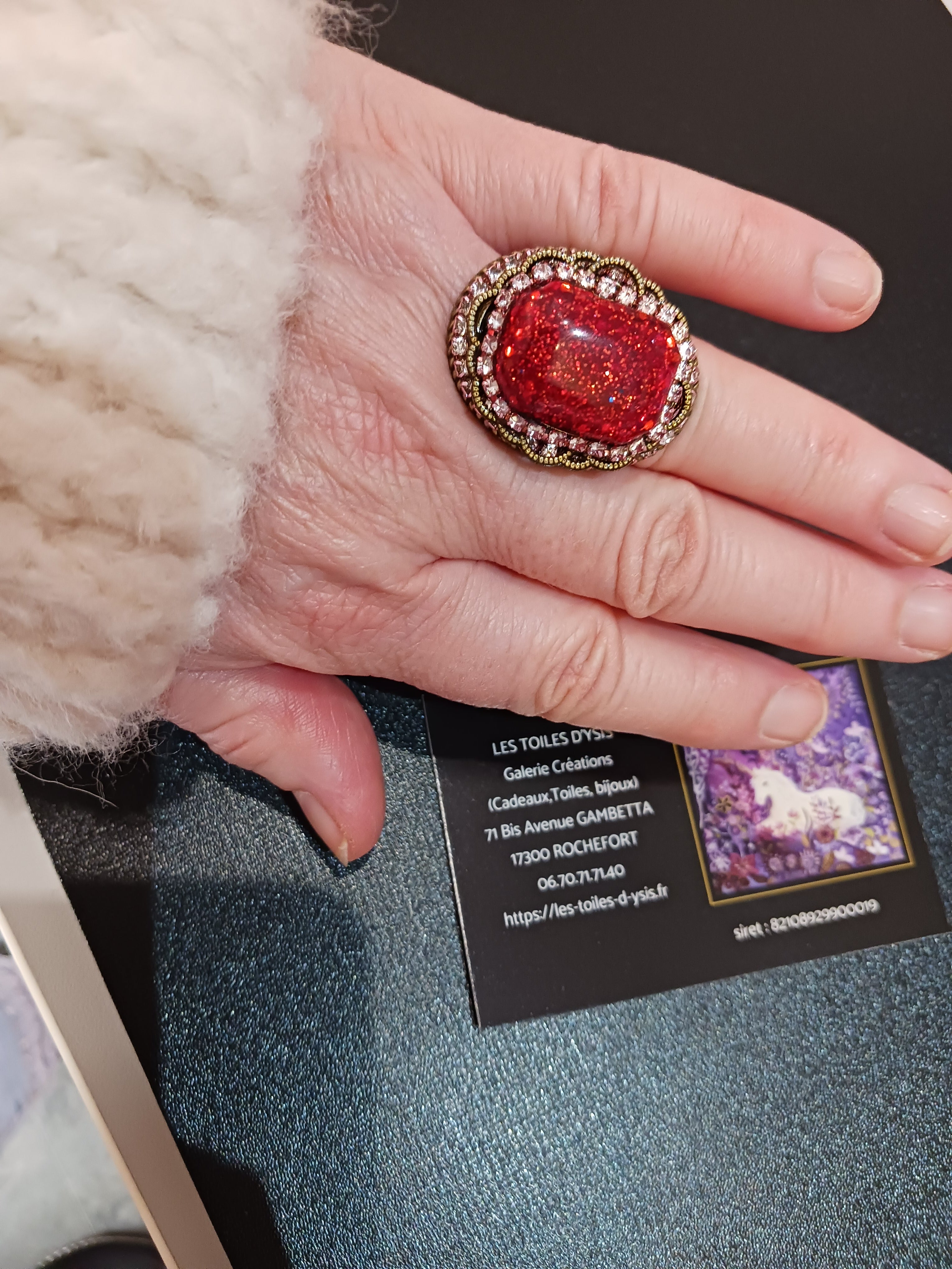 Bague Passion à Versailles