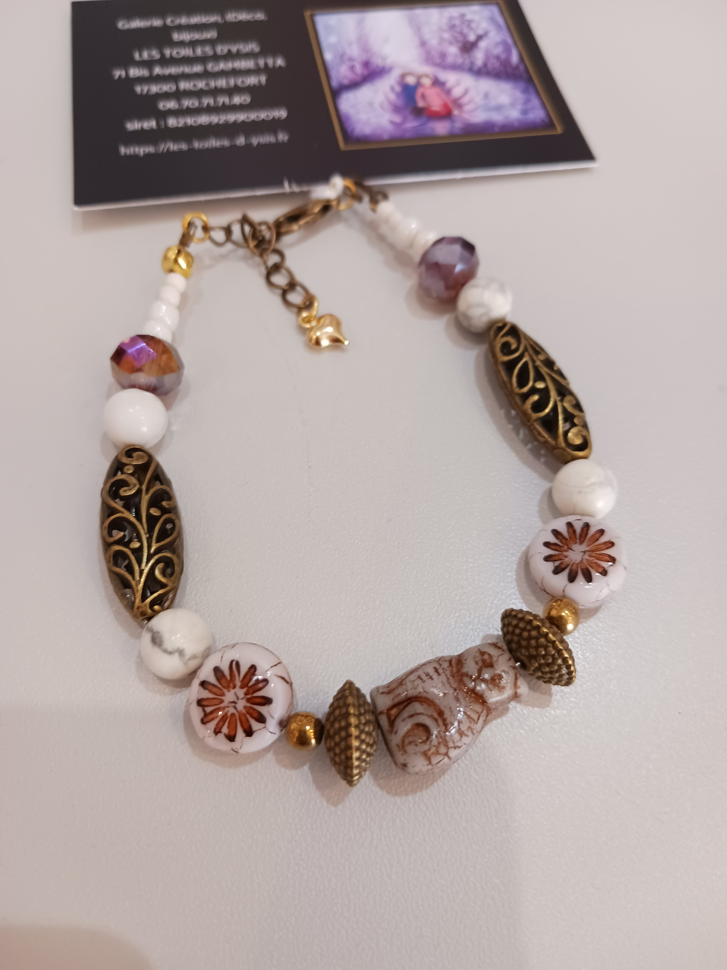 Bracelet petit chat
