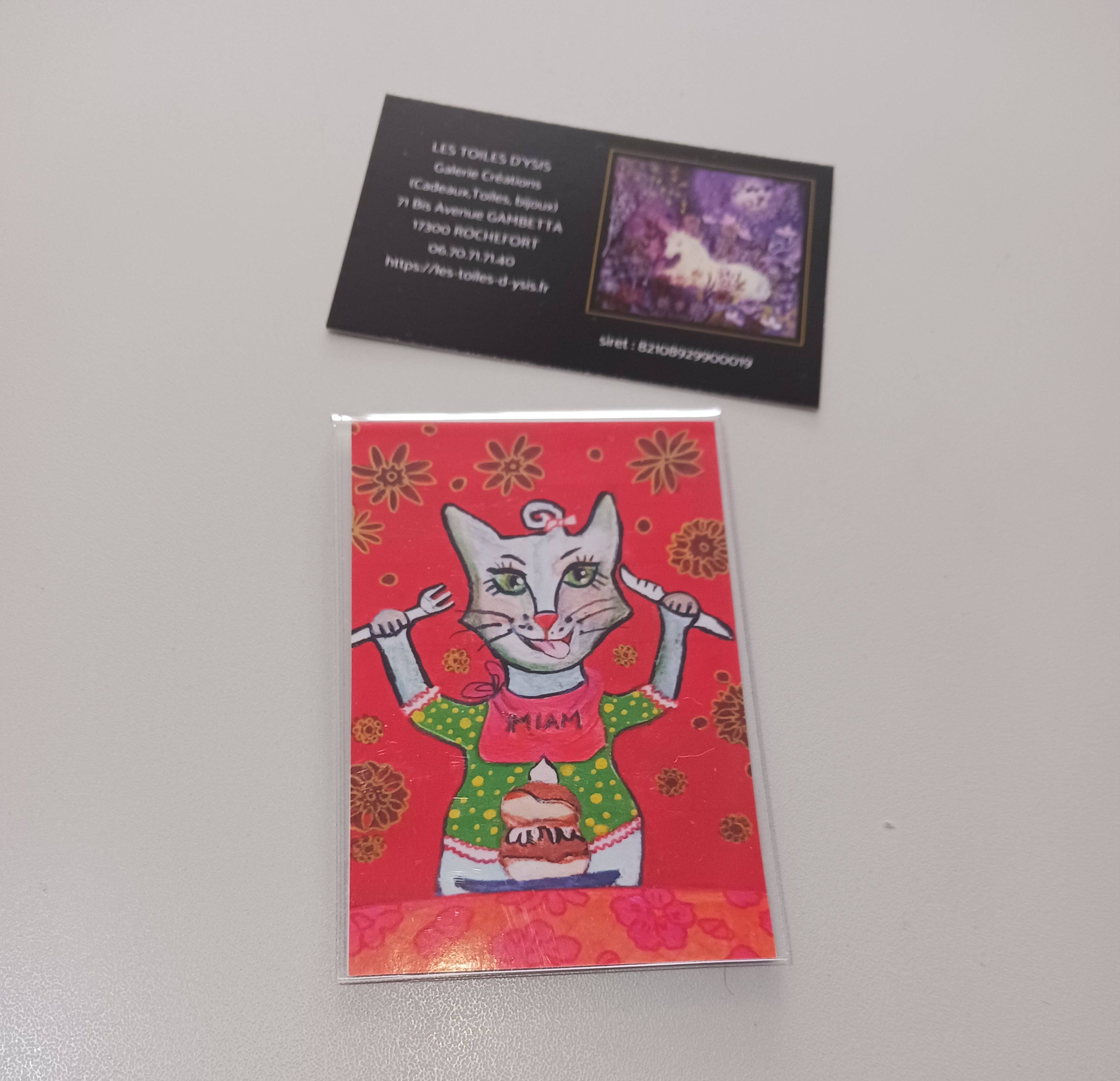 Magnet " La gourmande"