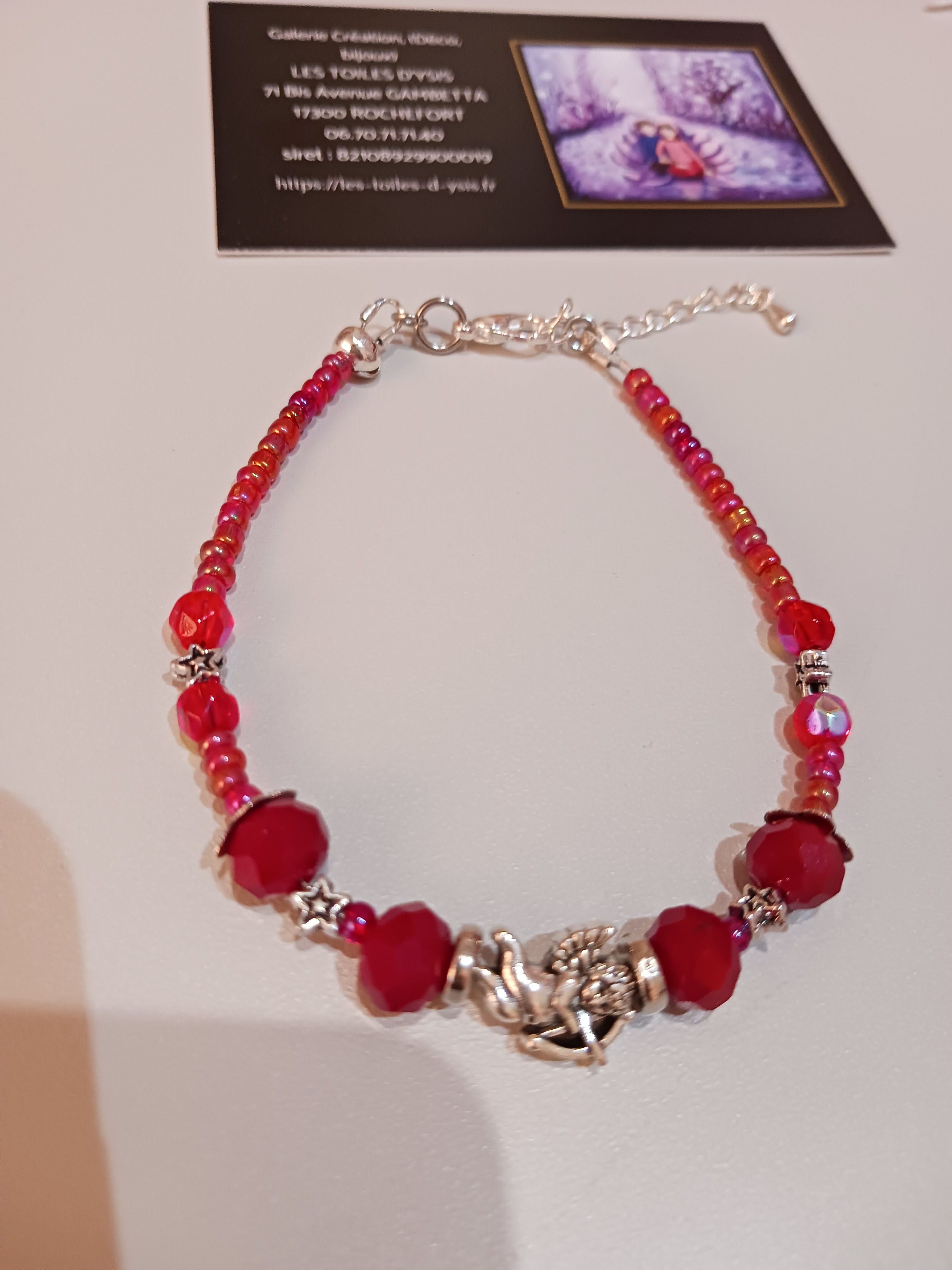 Bracelet Cupidon Rouge