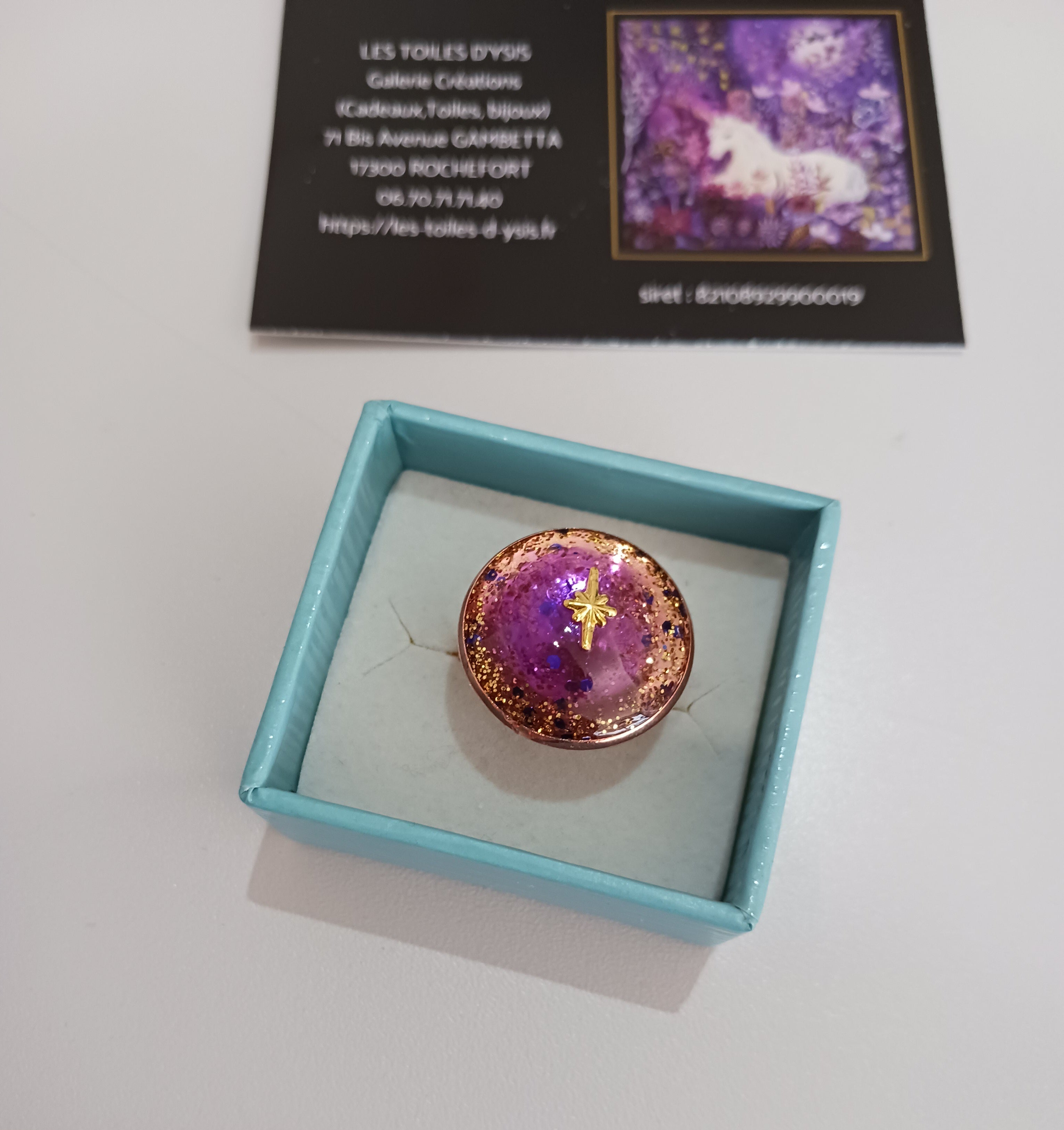 Bague "Ma bonne étoile"