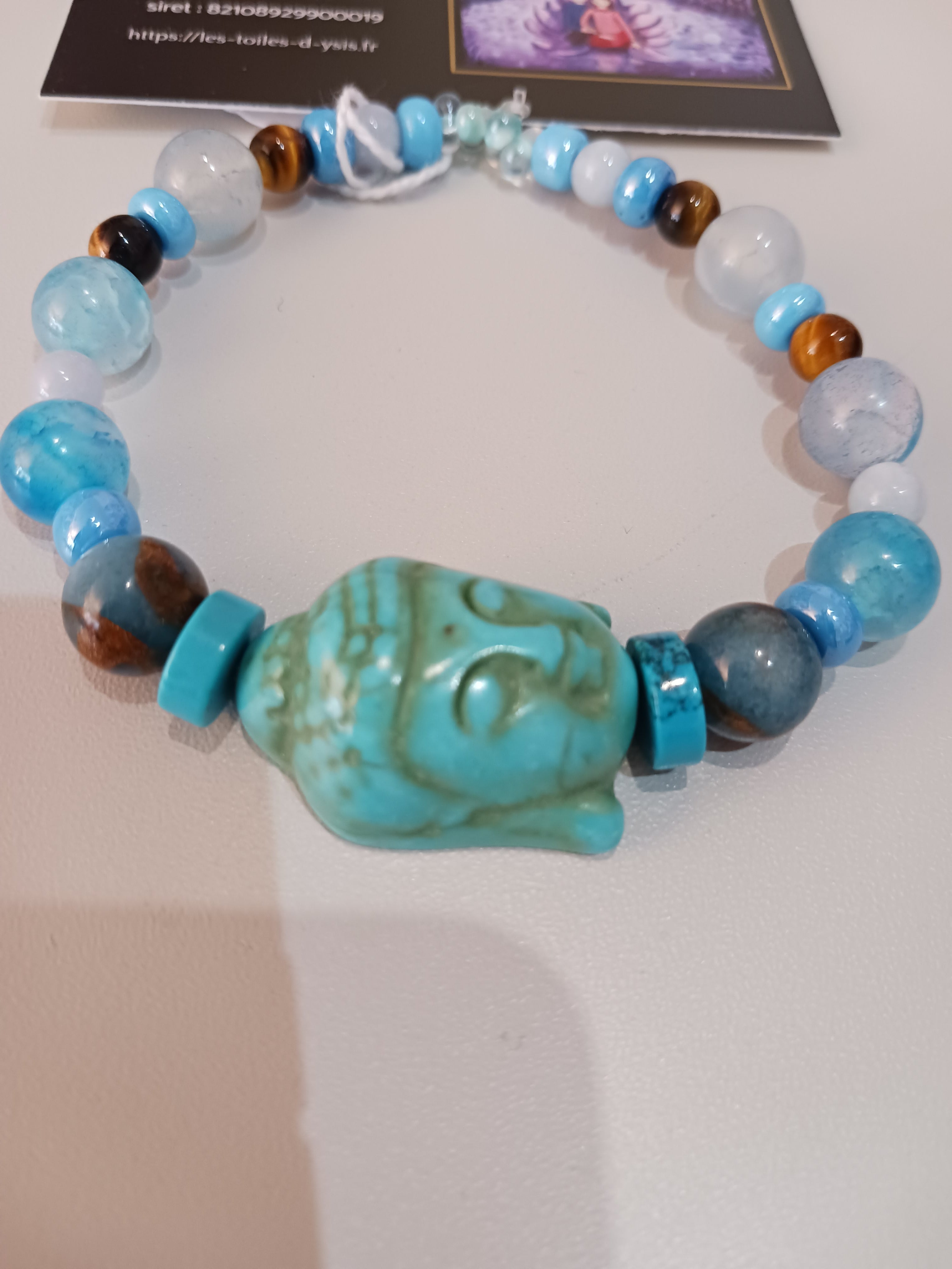 Bracelet "bleue zen"
