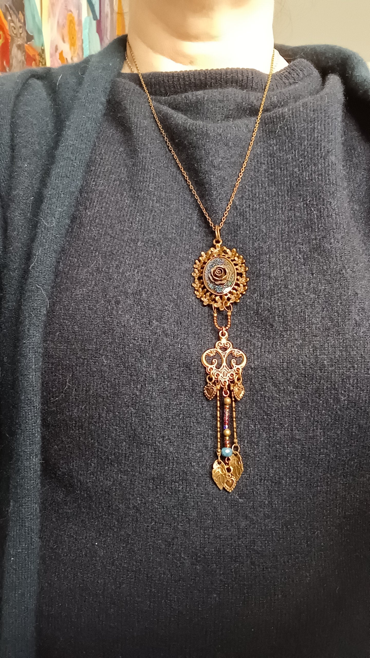 Collier Bleu nuit