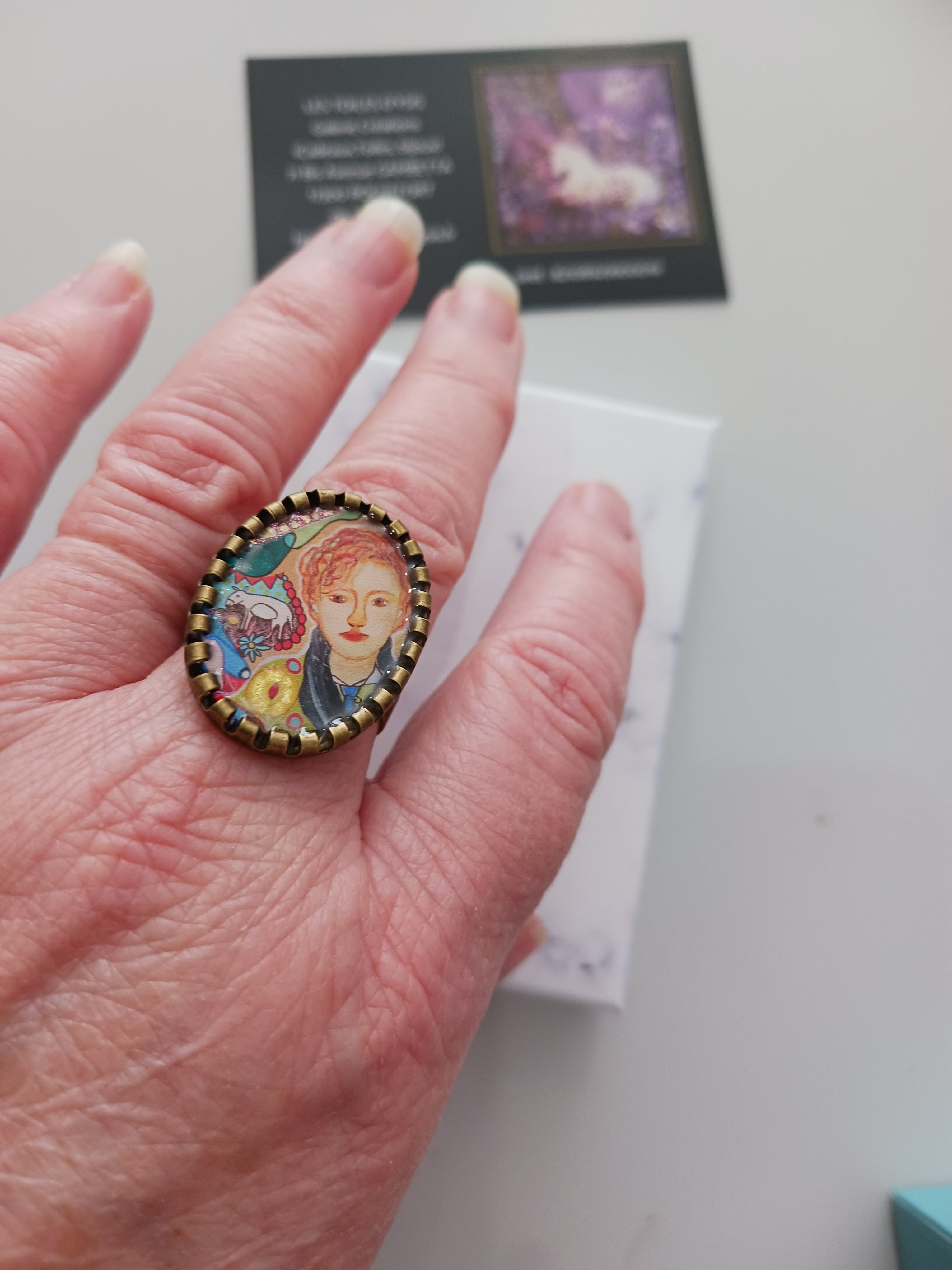 Bague "Le prince Chagall"