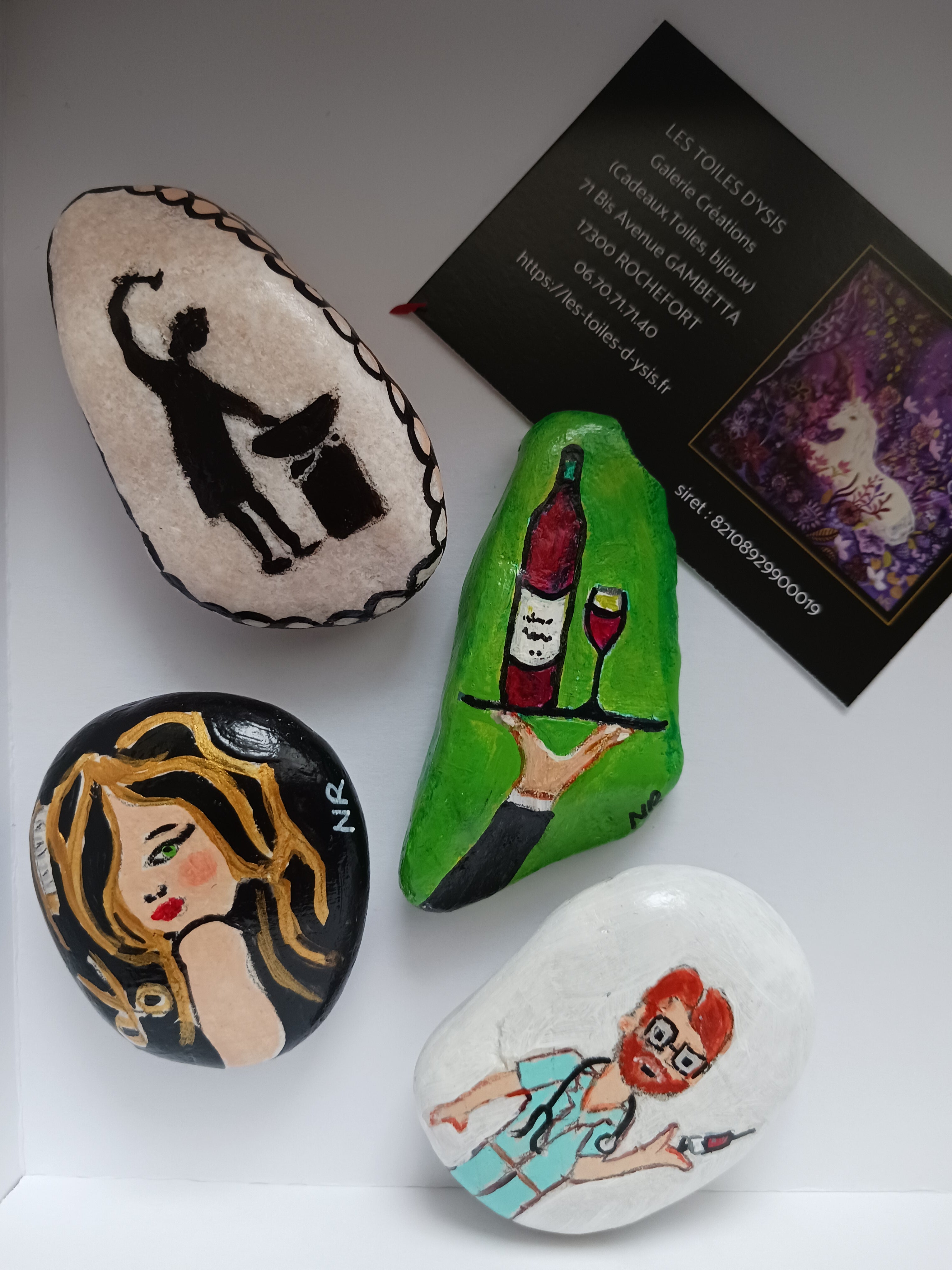 Commande spéciale galets à théme