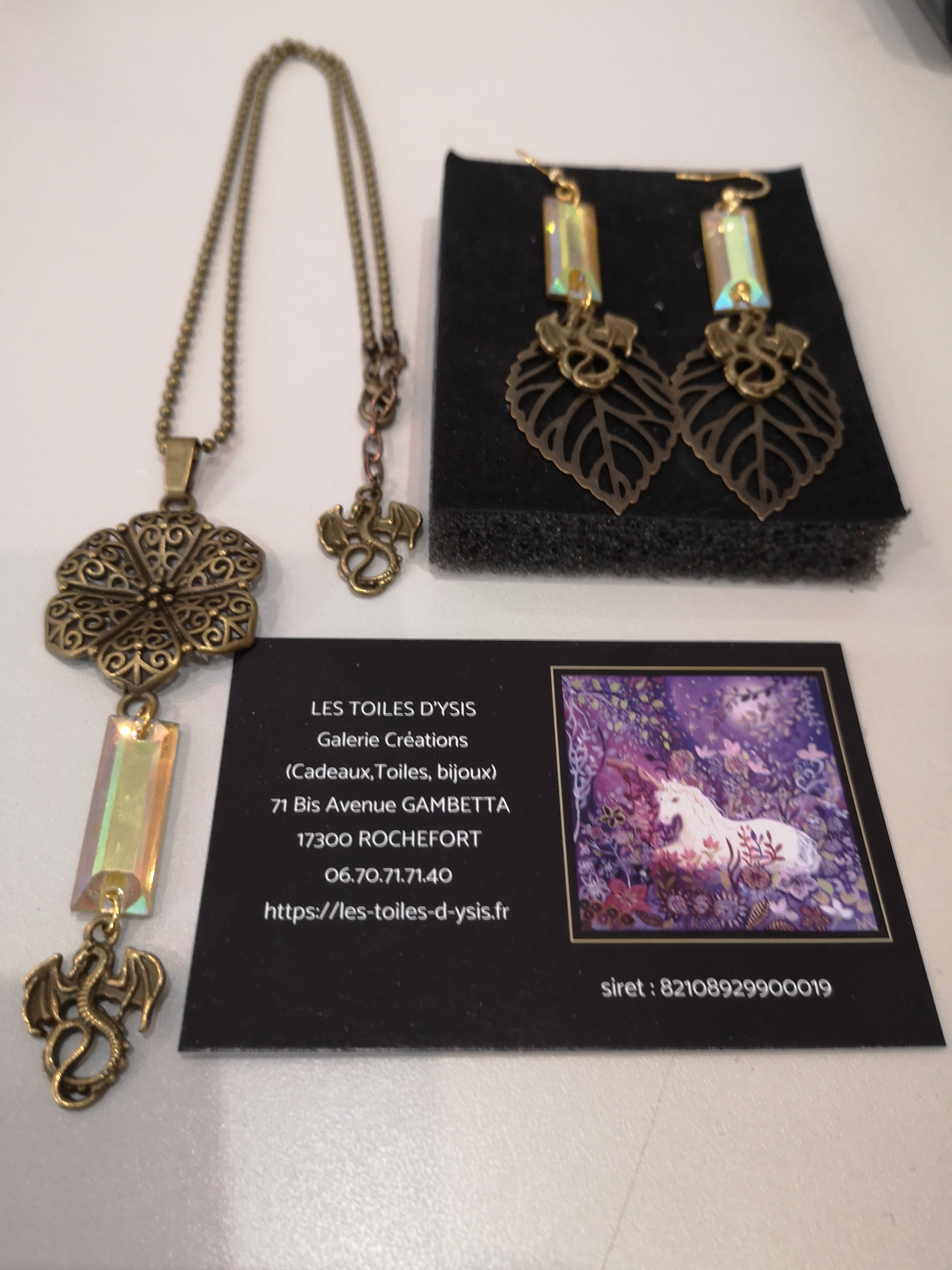 Parure World of the dragon