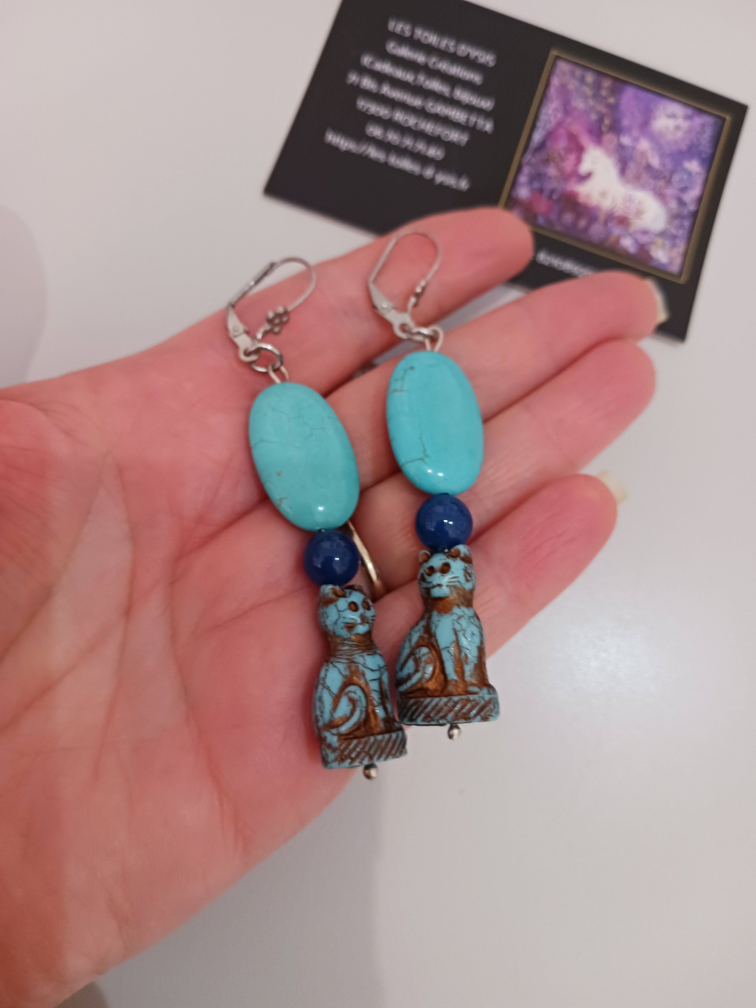Boucles "chat Égyptien"
