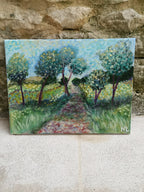 Six petits arbres
