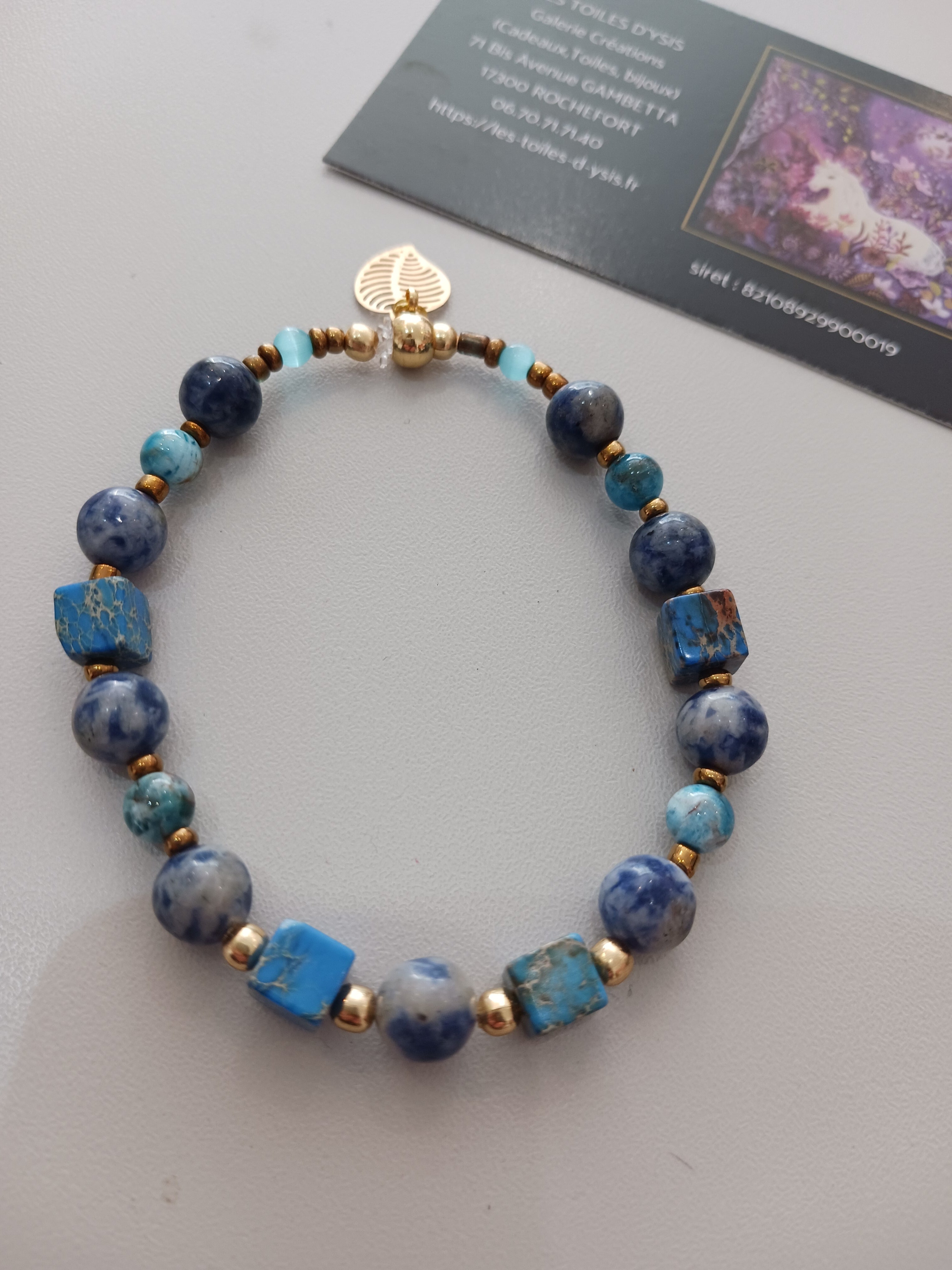 Bracelet semi précieux