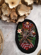 Broche Renard sous le soleil