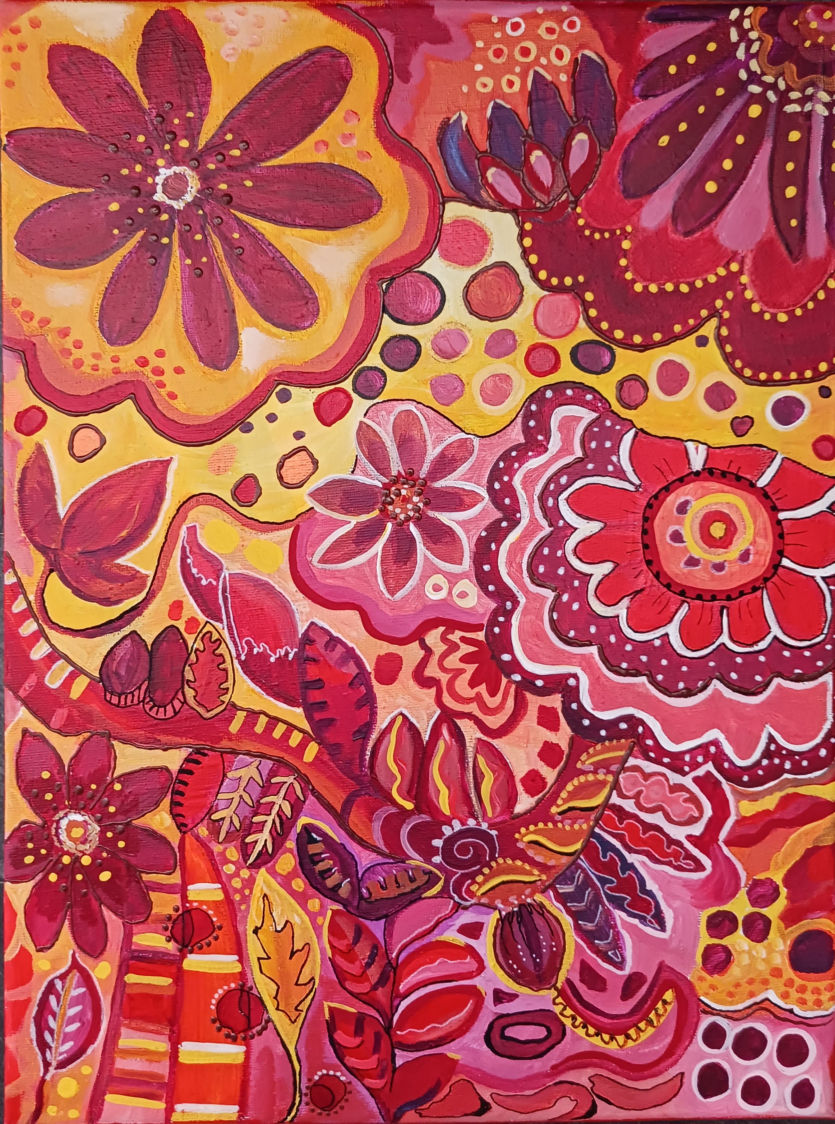 Du soleil dans les fleurs