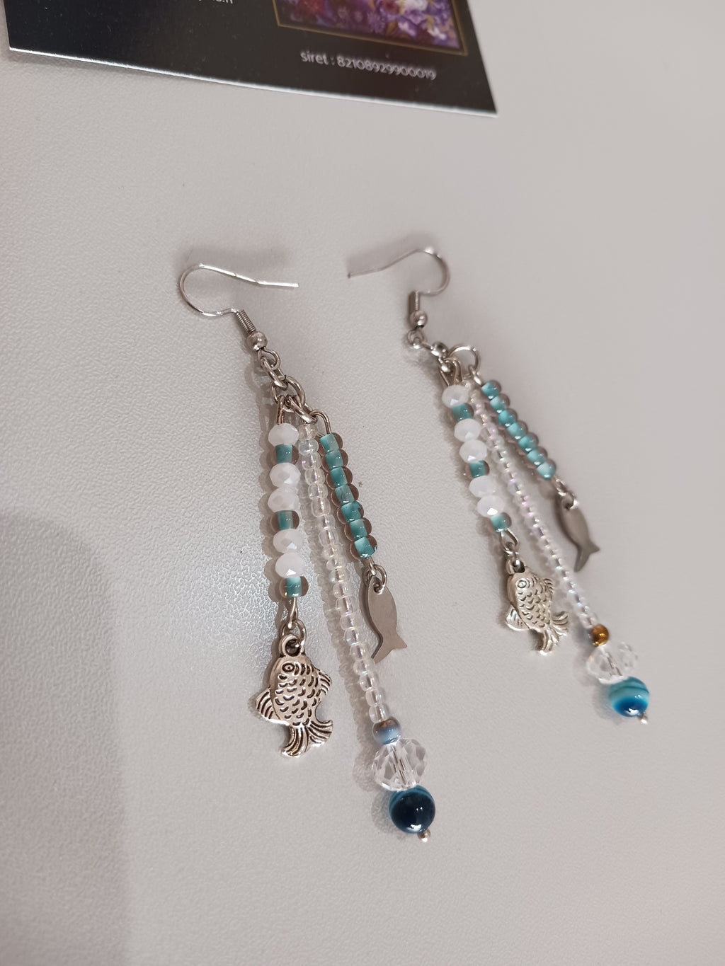 Boucles "Les petits poissons"