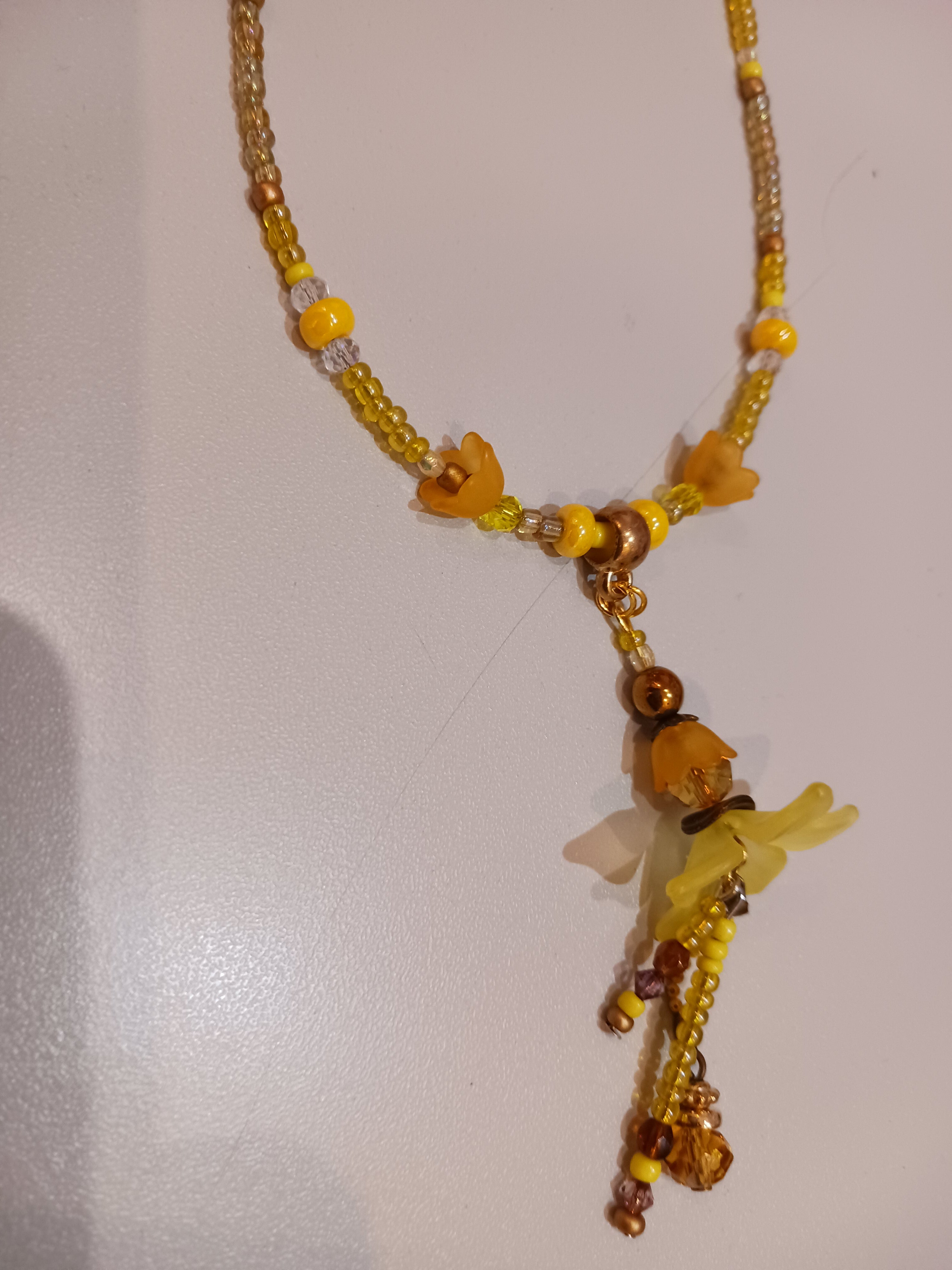 Collier fleurs 🌼