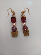 Boucles cornalines et papillons