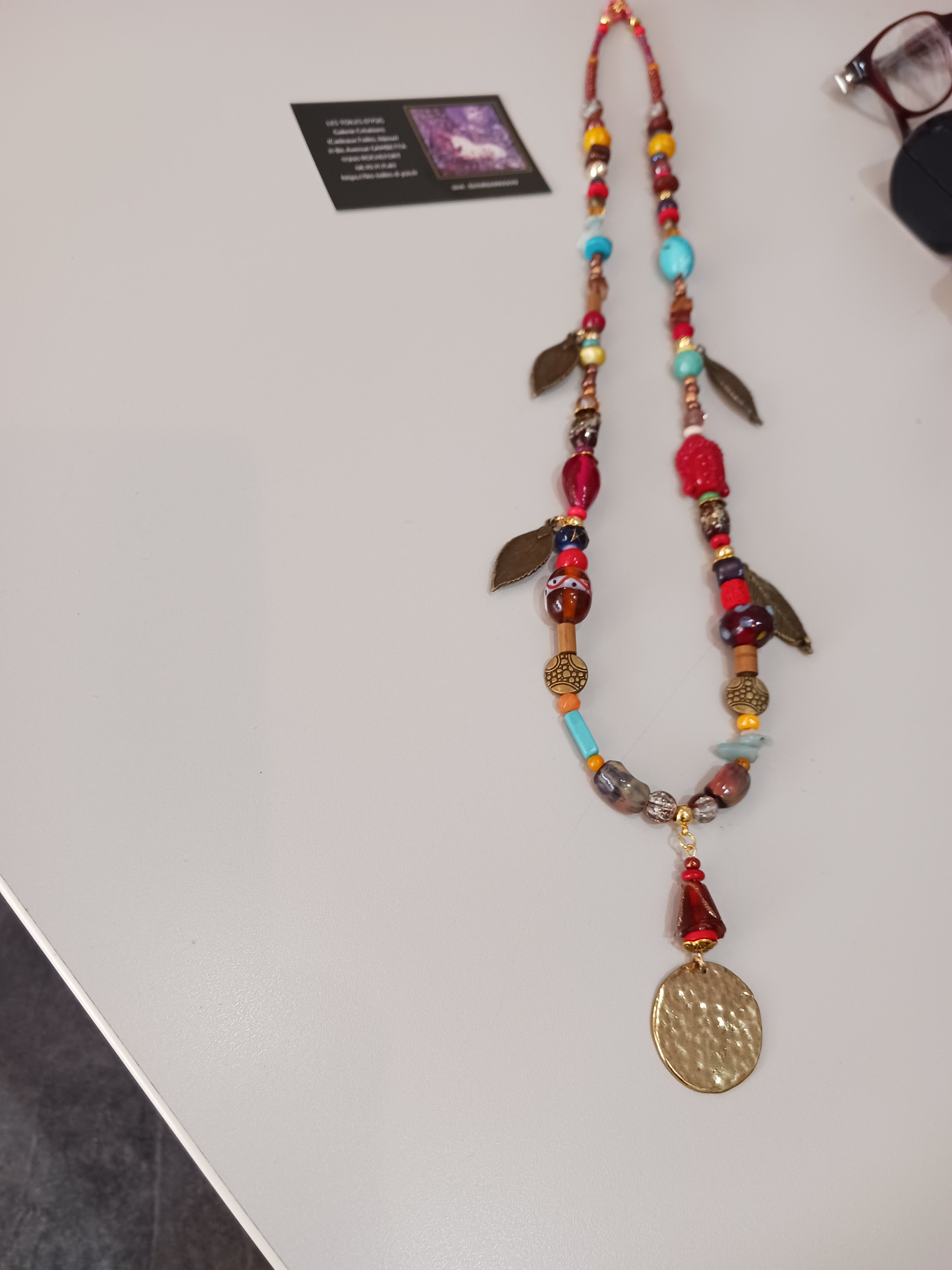Collier boho zen
