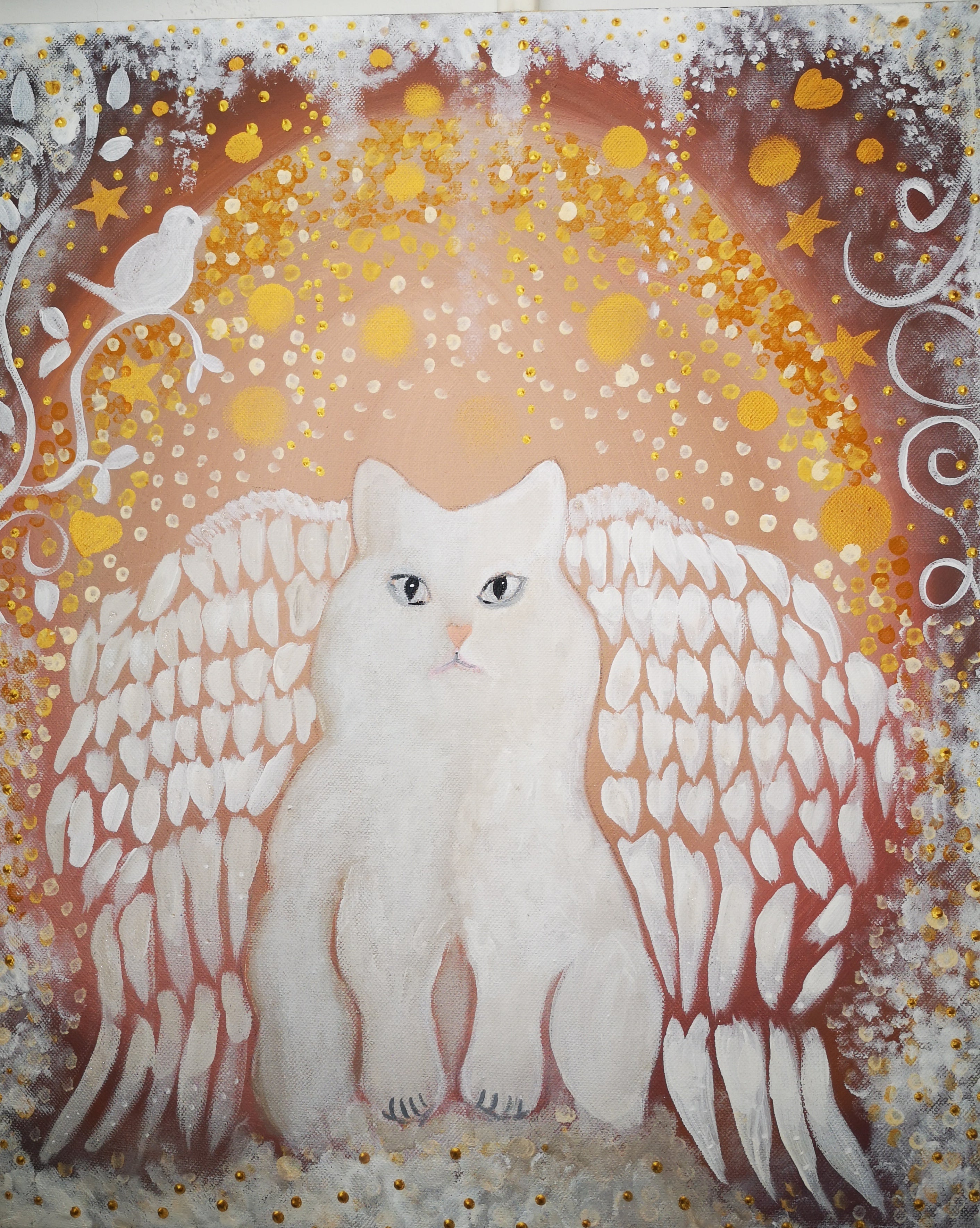 Boucles Chat ange